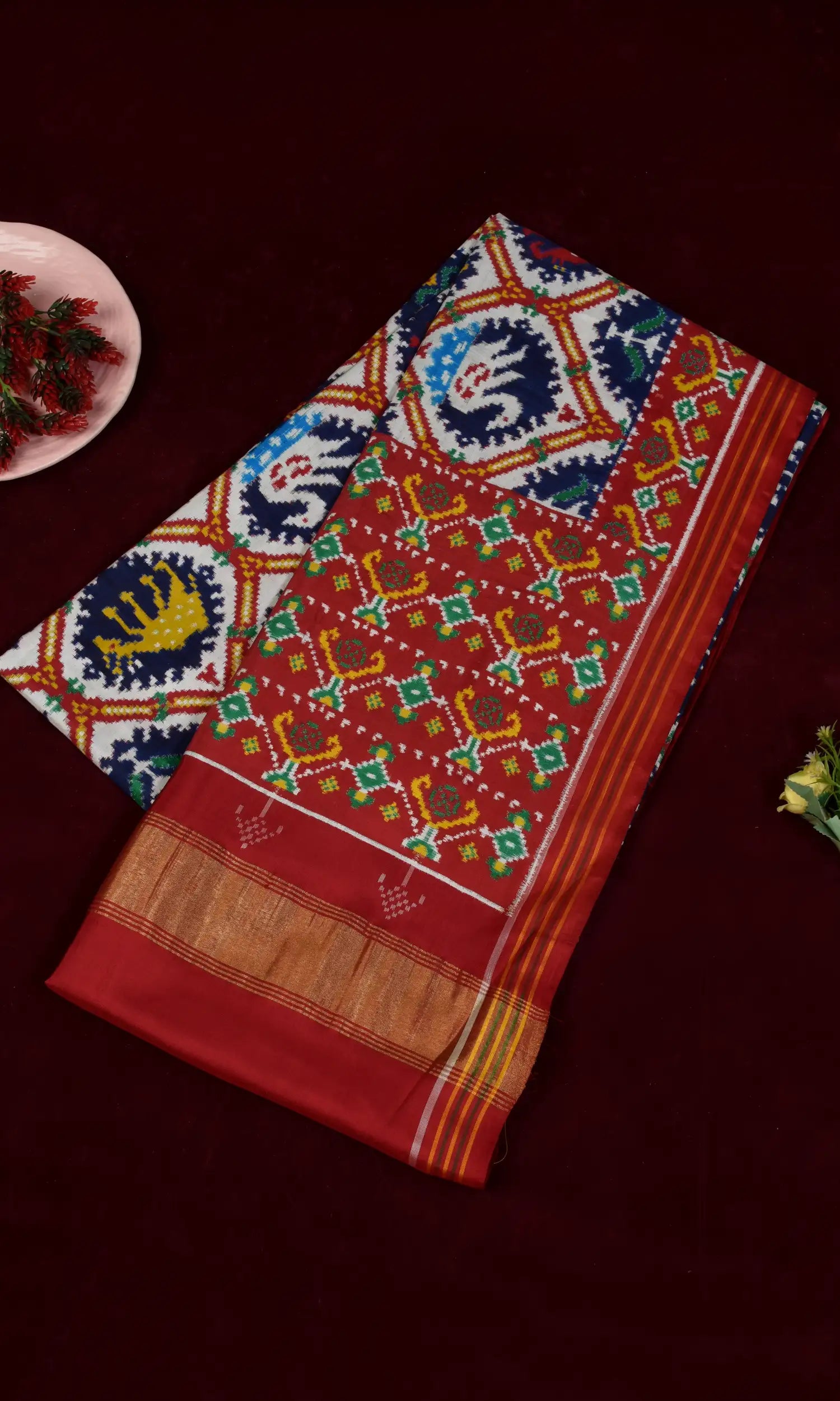 Double Ikat Patola Saree