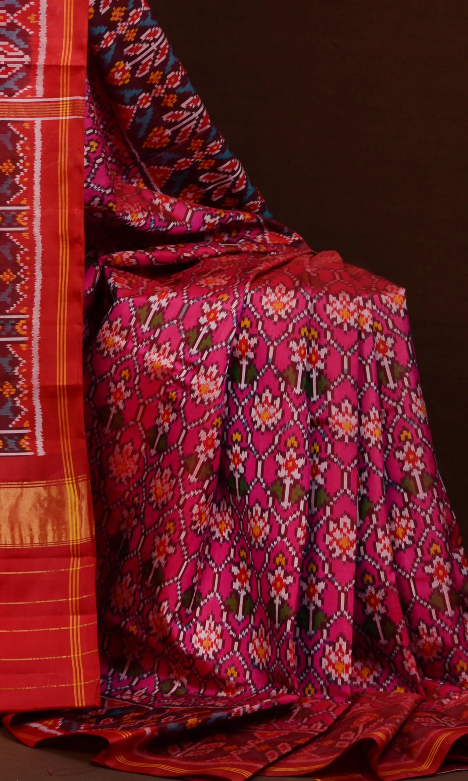 Single Ikat Patola Saree