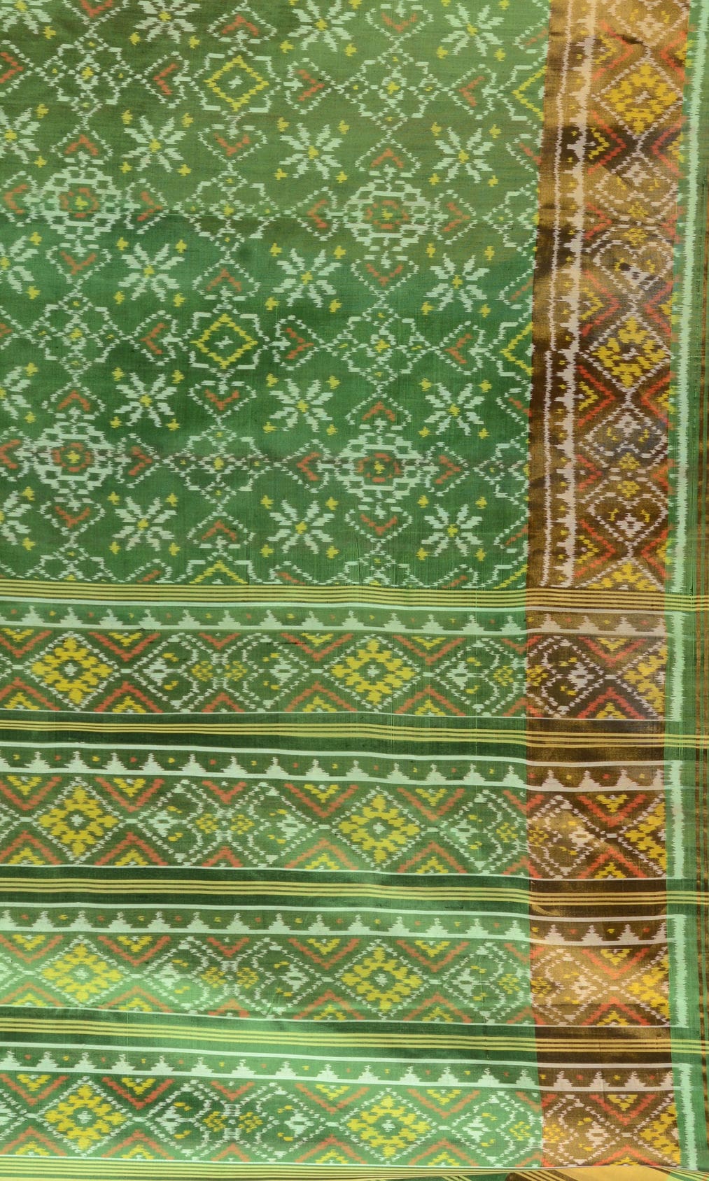 Rajkoti Patola Saree Manekchowk Flower