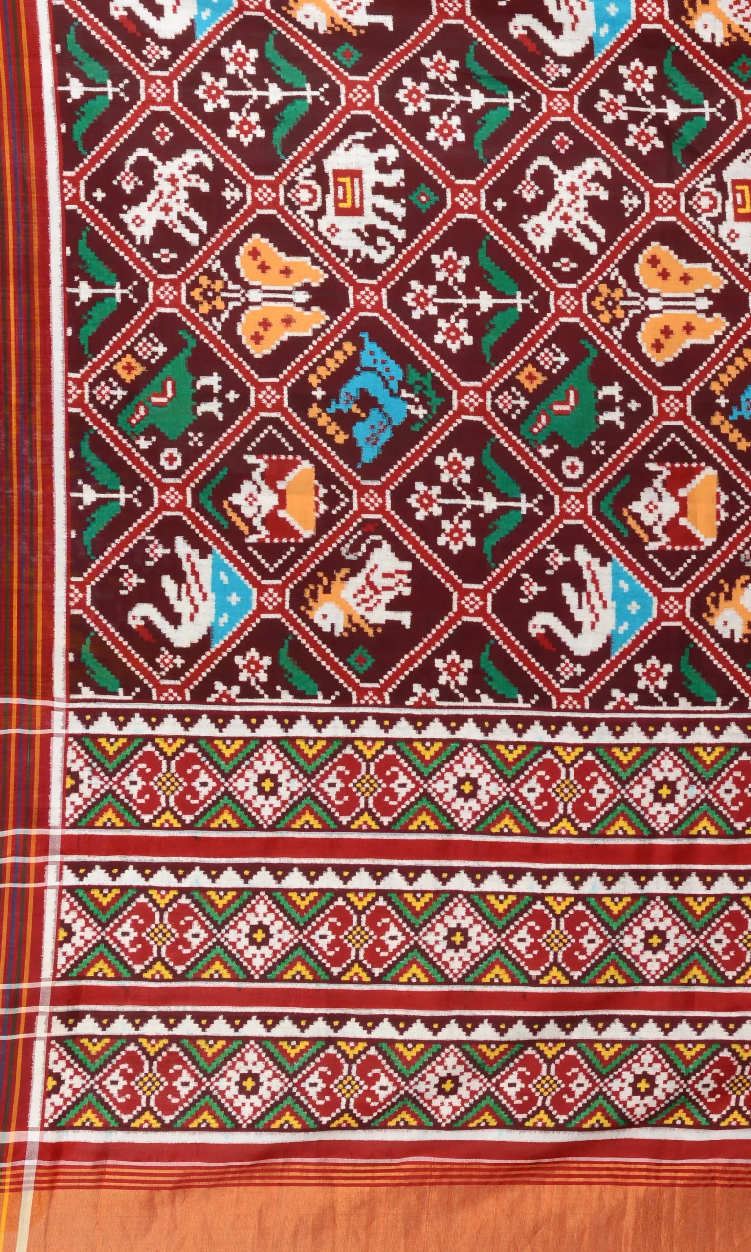 Double Ikat Patola Saree