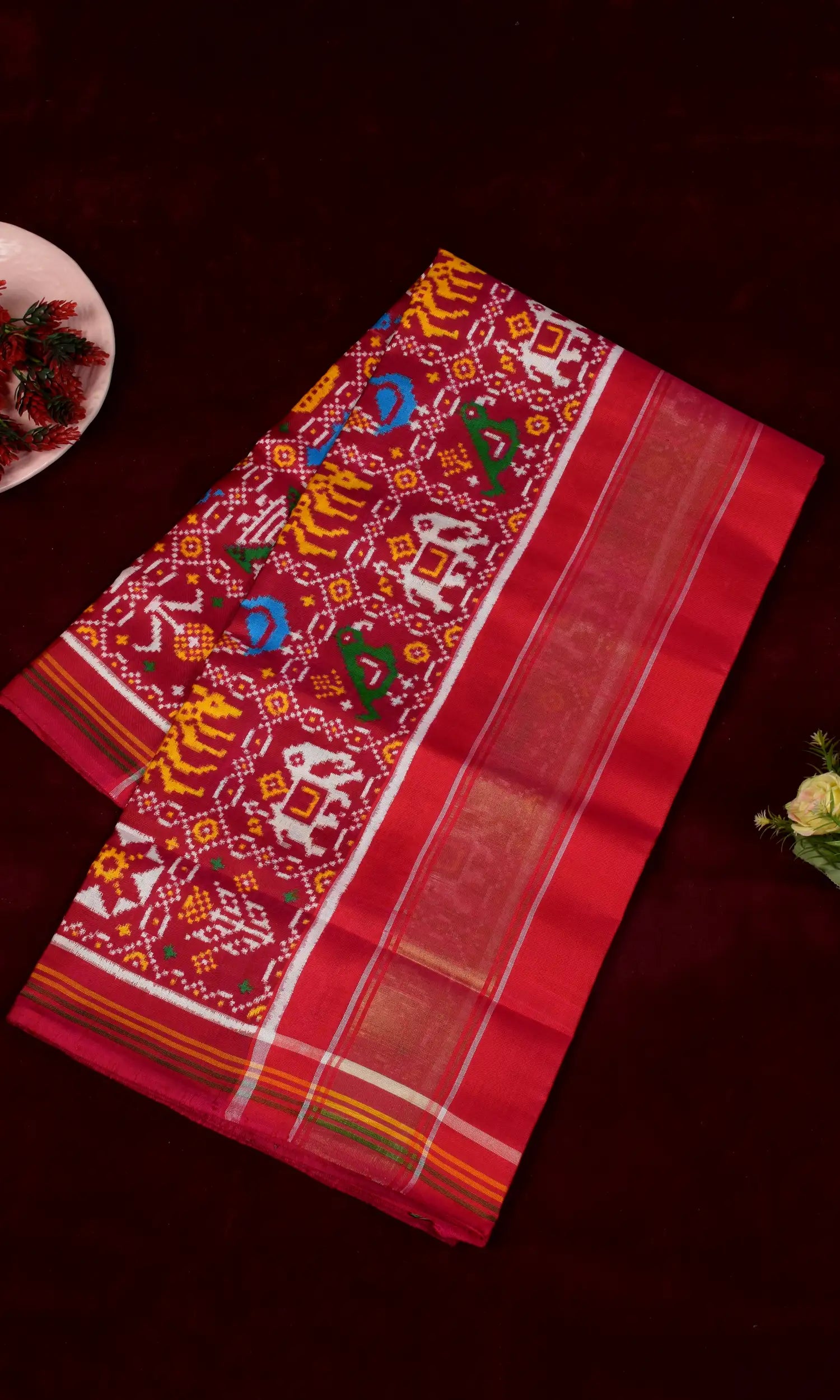 Double Ikat Patola Saree
