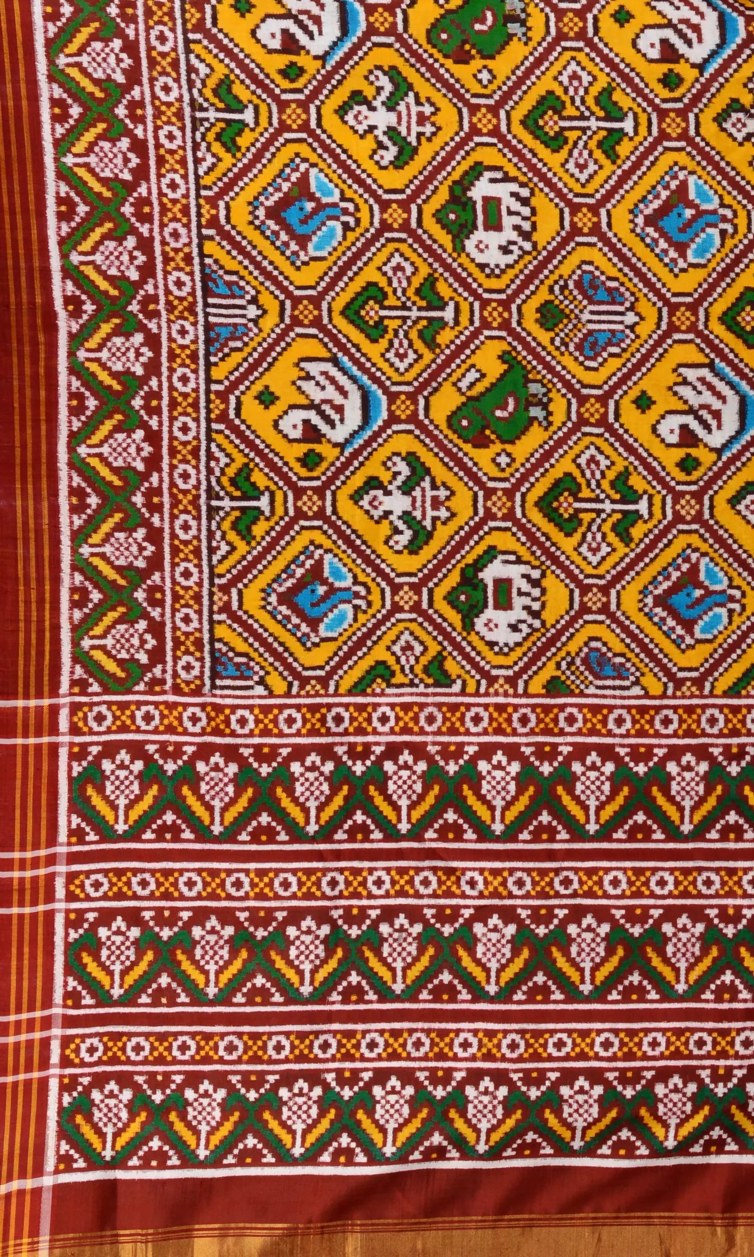 Double Ikat Patola Saree