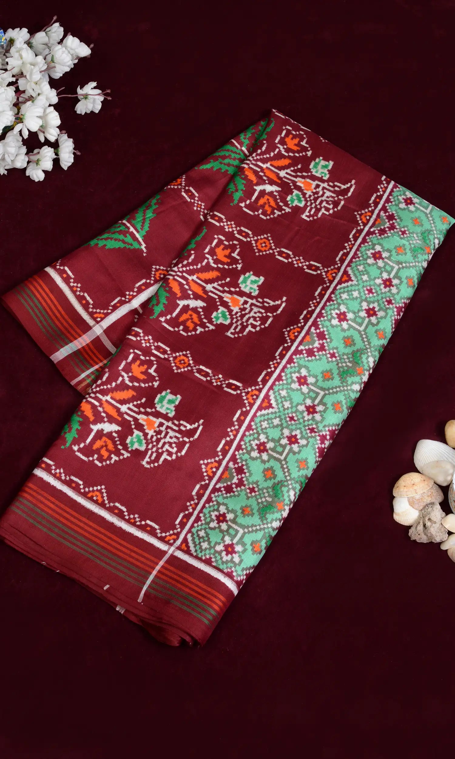 Double Ikat Patola Saree