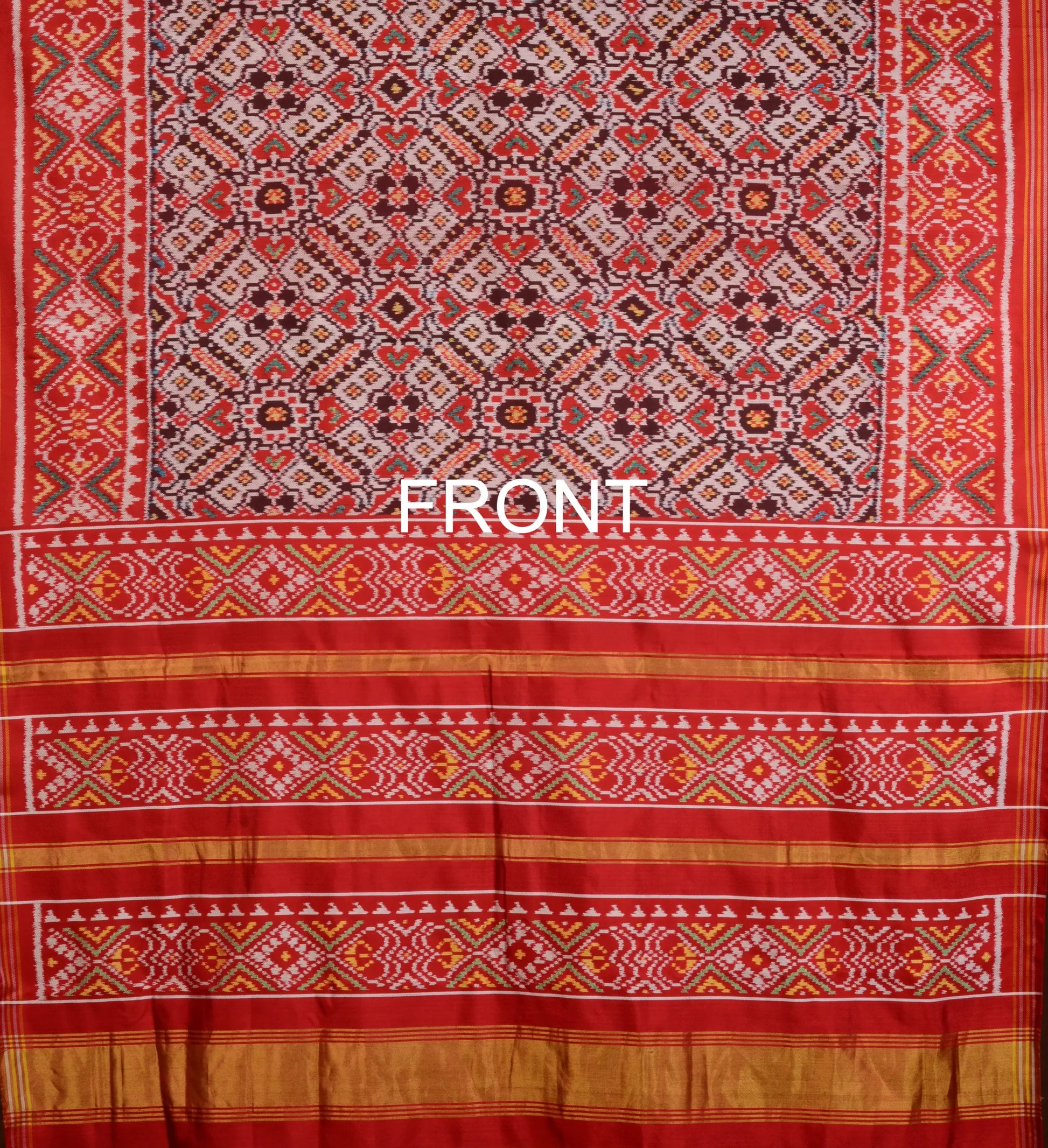 Twill Weave Patola Saree