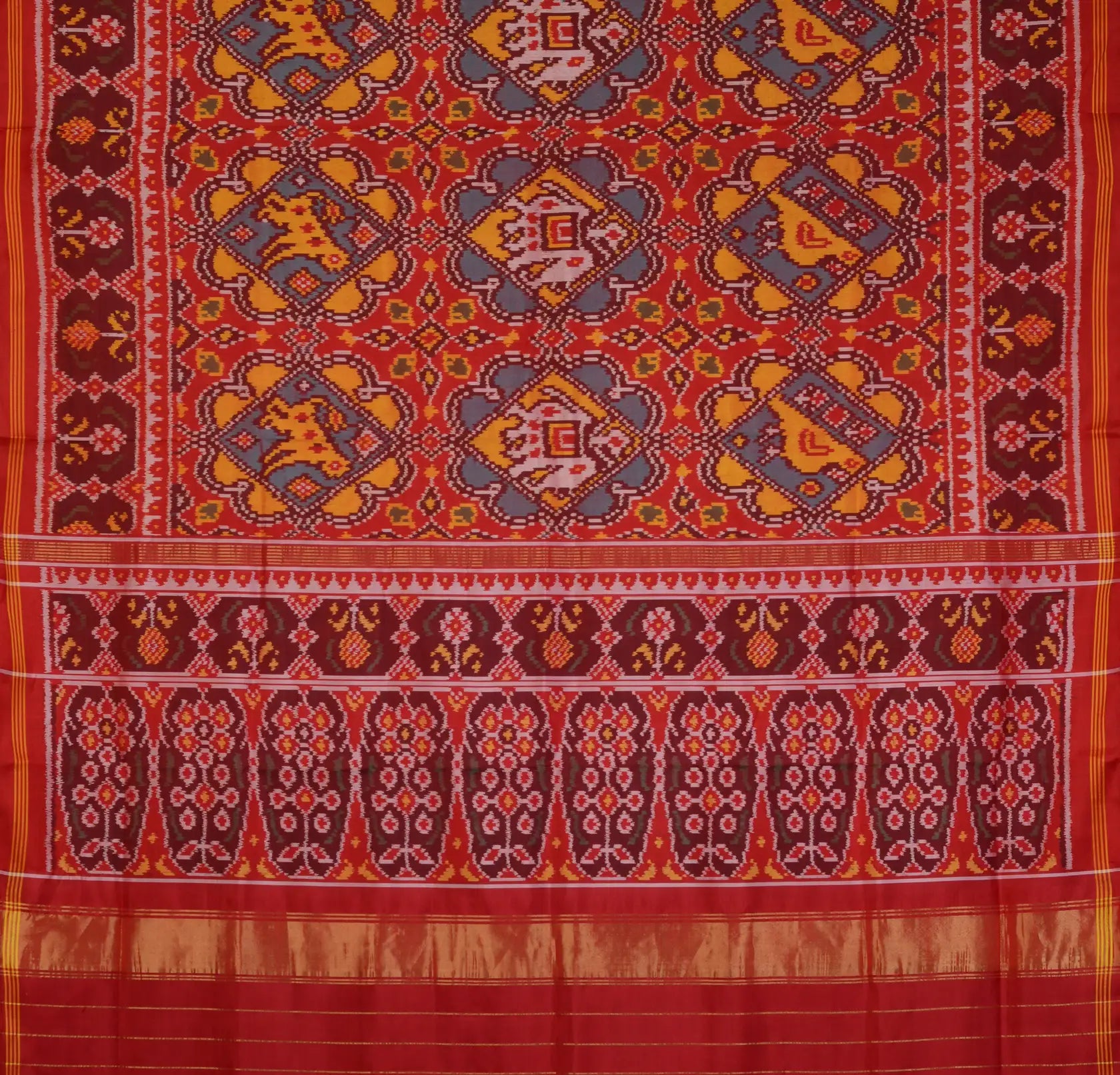 Single Ikat Patola Saree