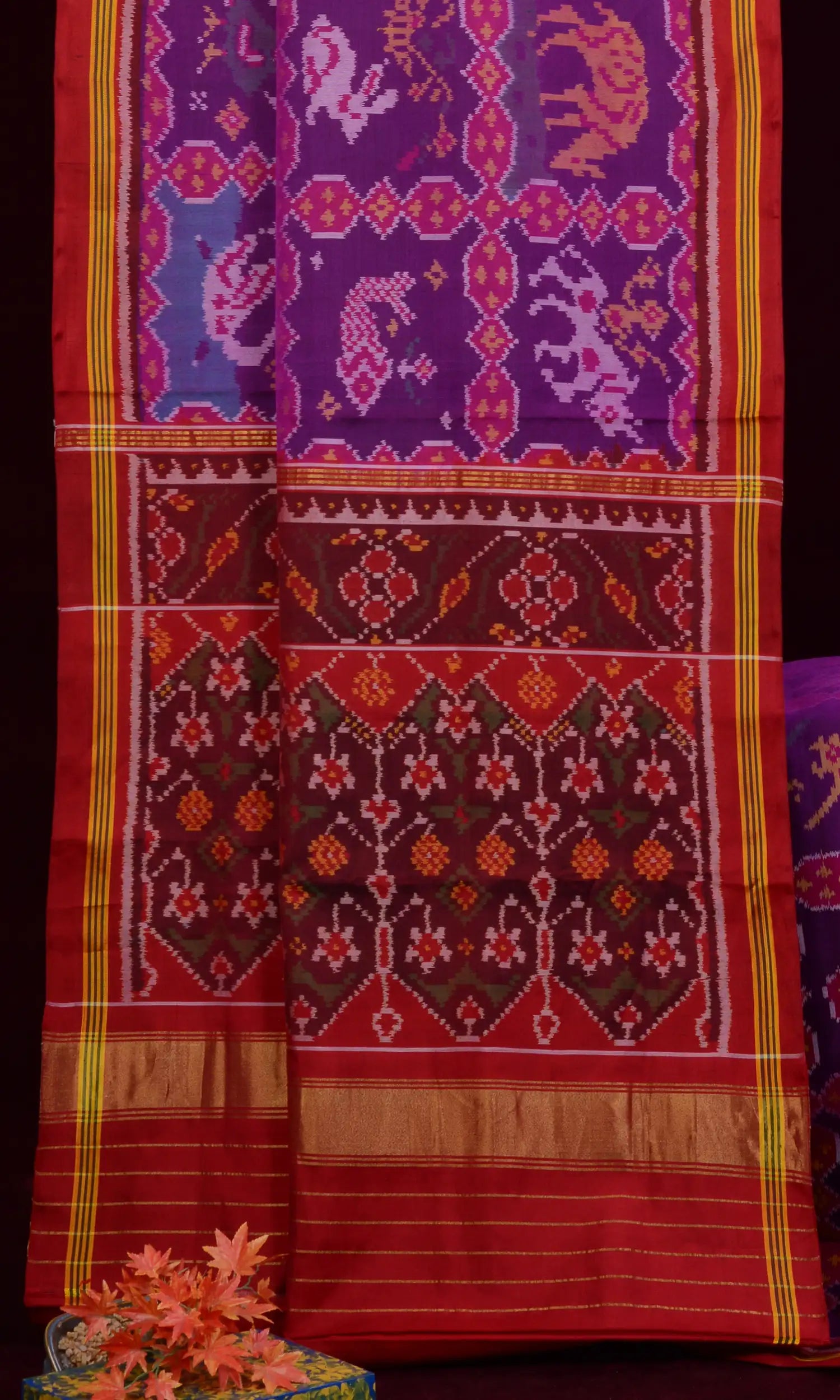 Single Ikat Patola Saree