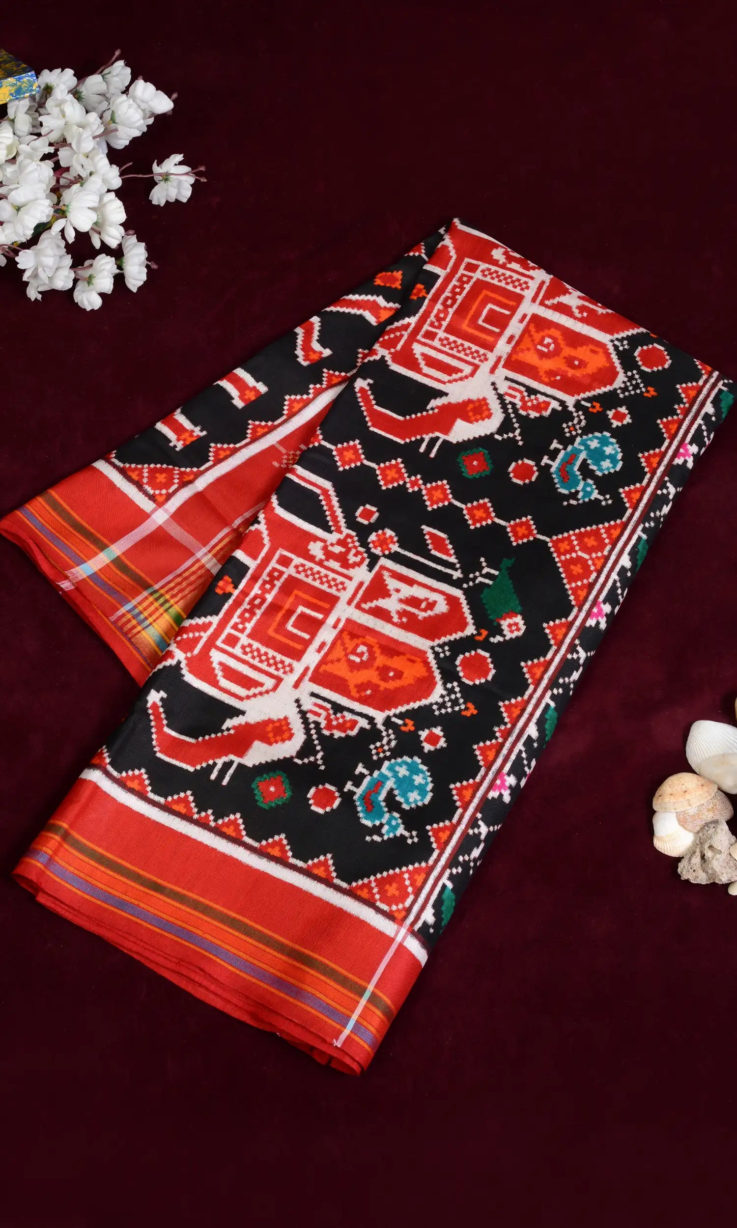Double Ikat Patola Saree