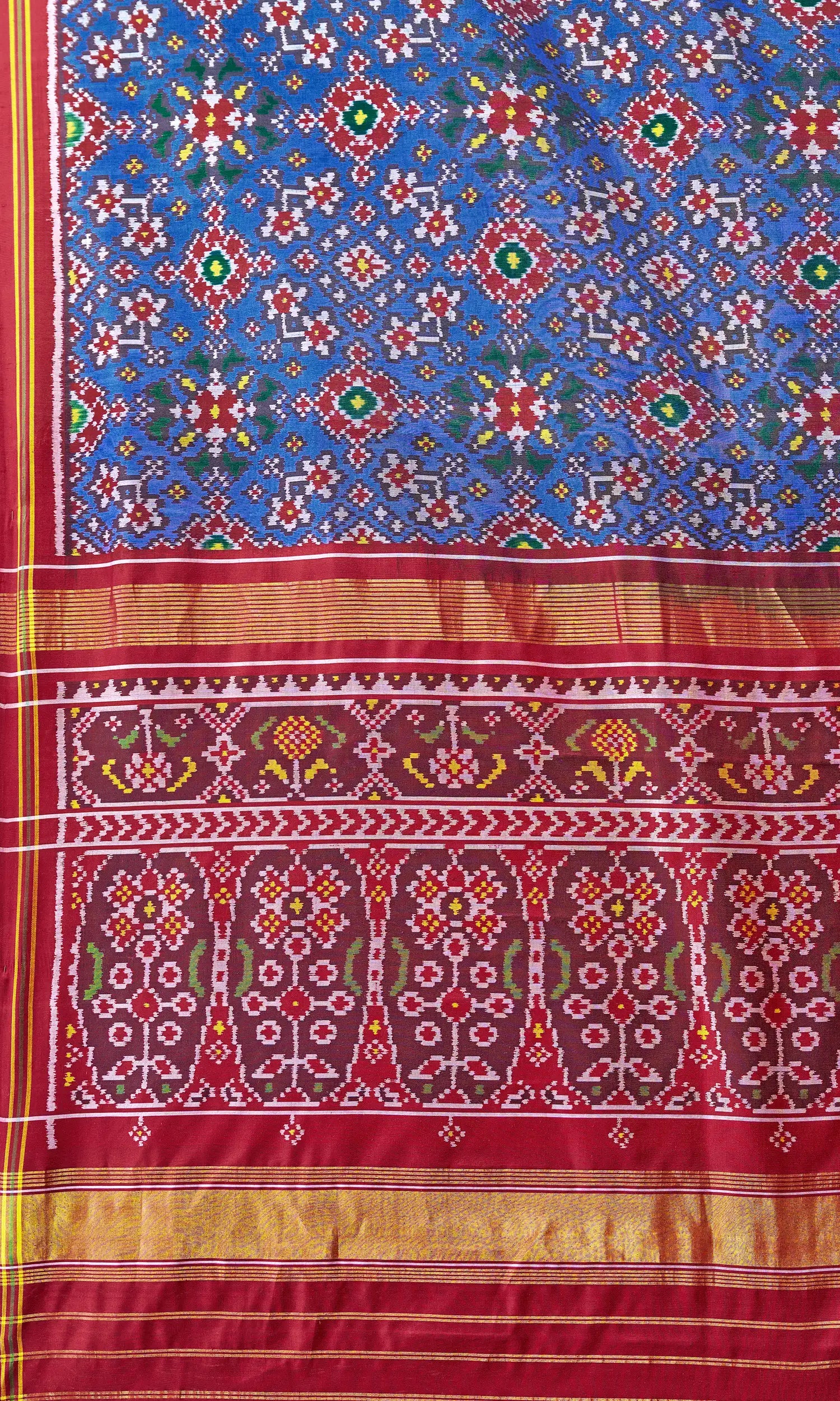 Single Ikat Patola Saree