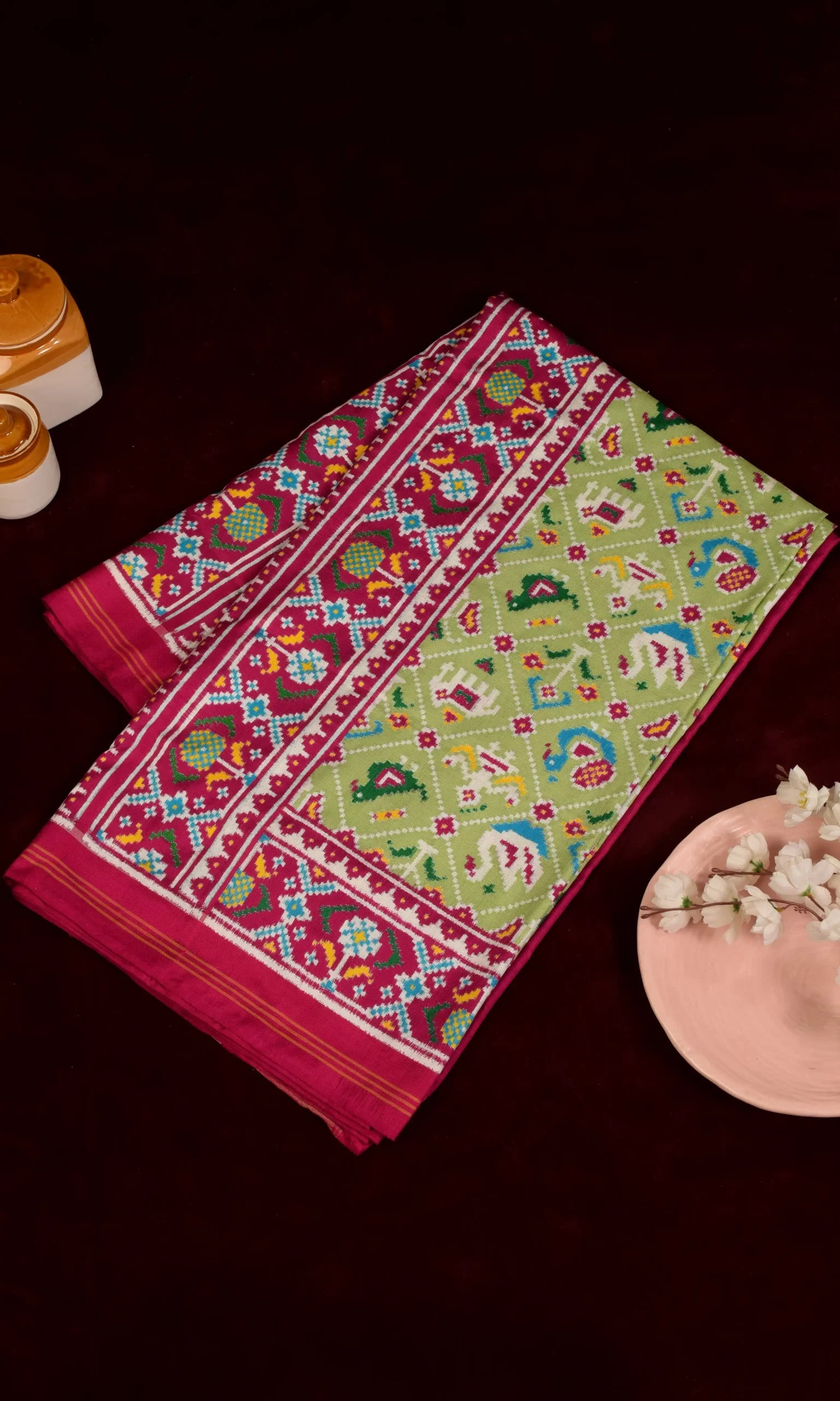 Double Ikat Patola Saree