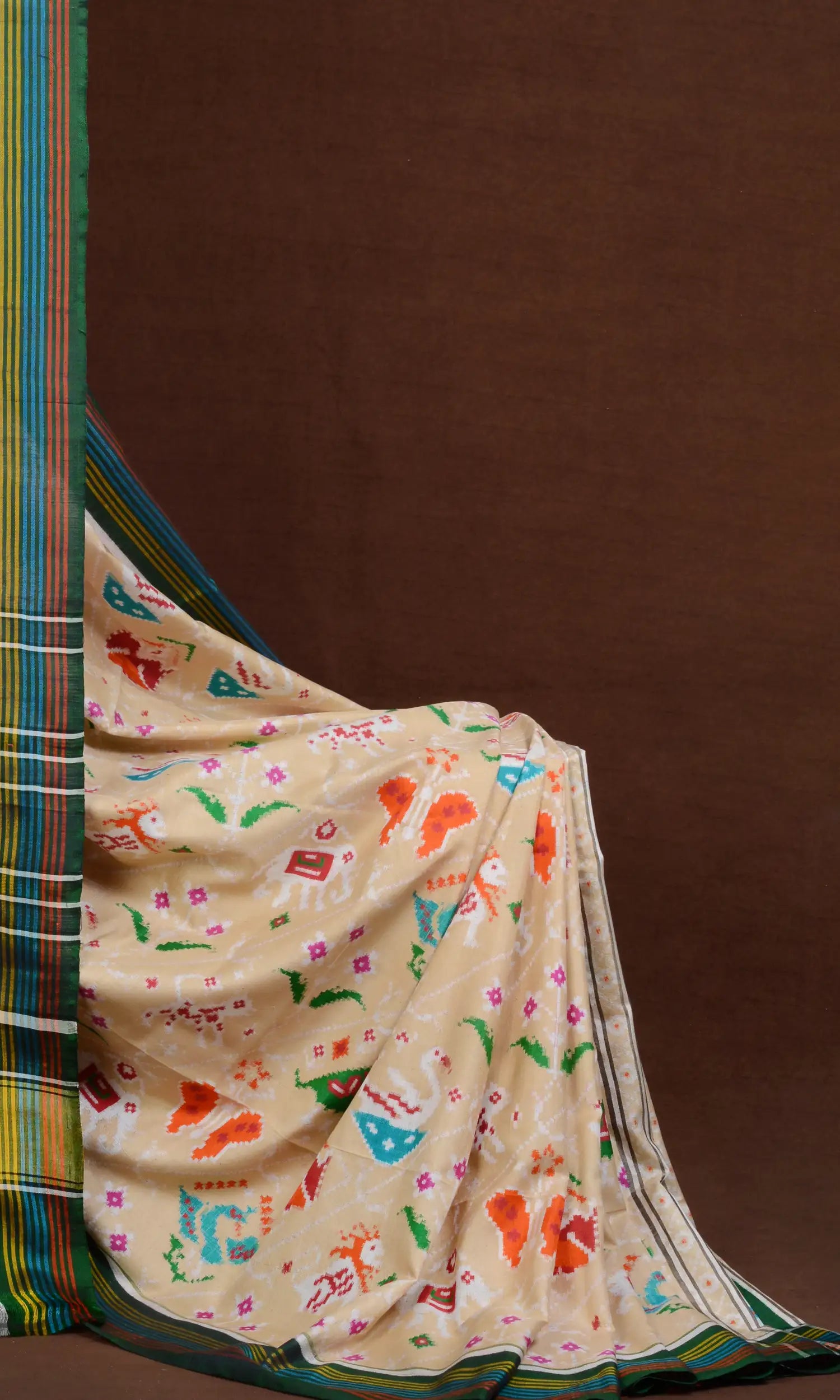 Double Ikat Patola Saree