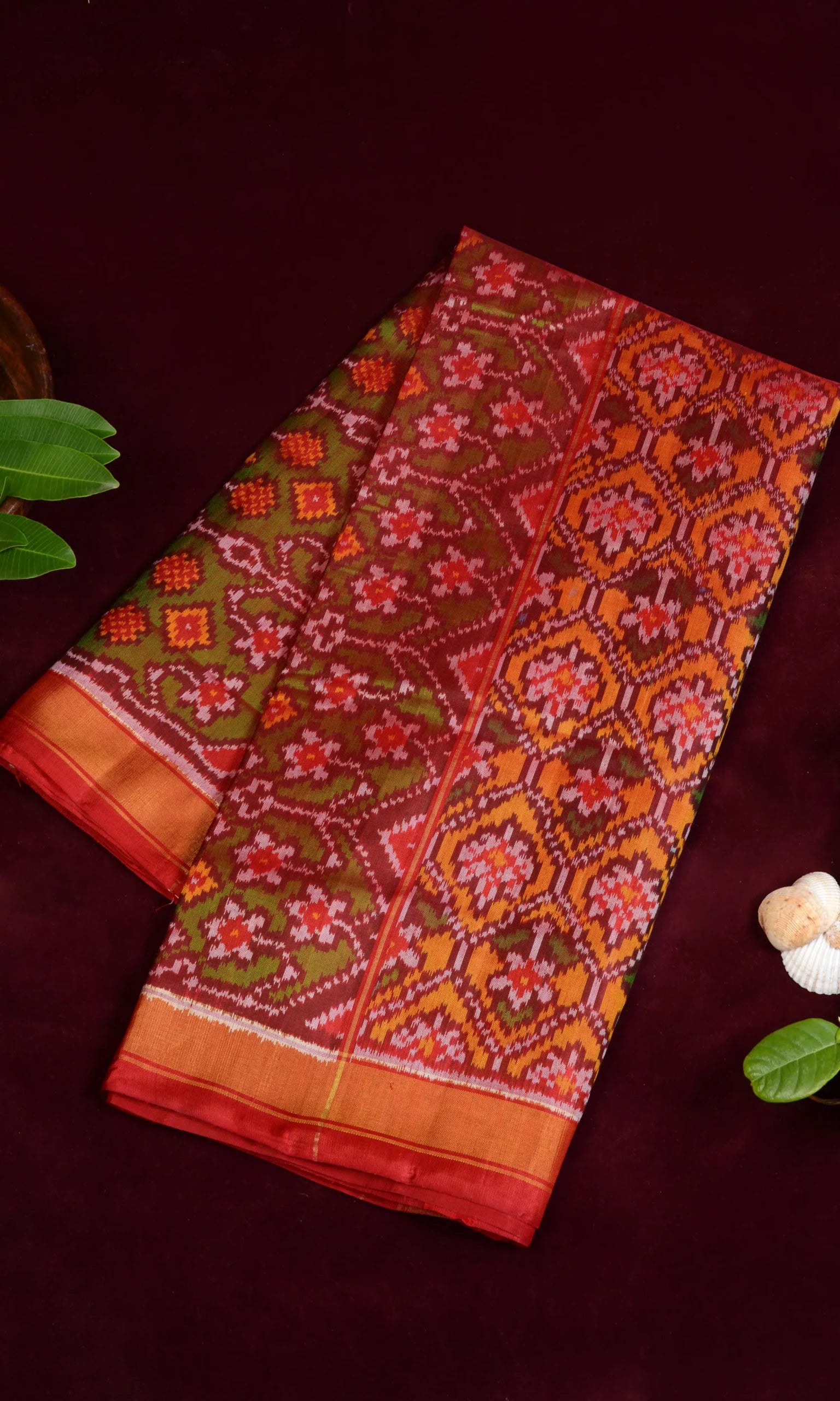 Single Ikat Patola Saree