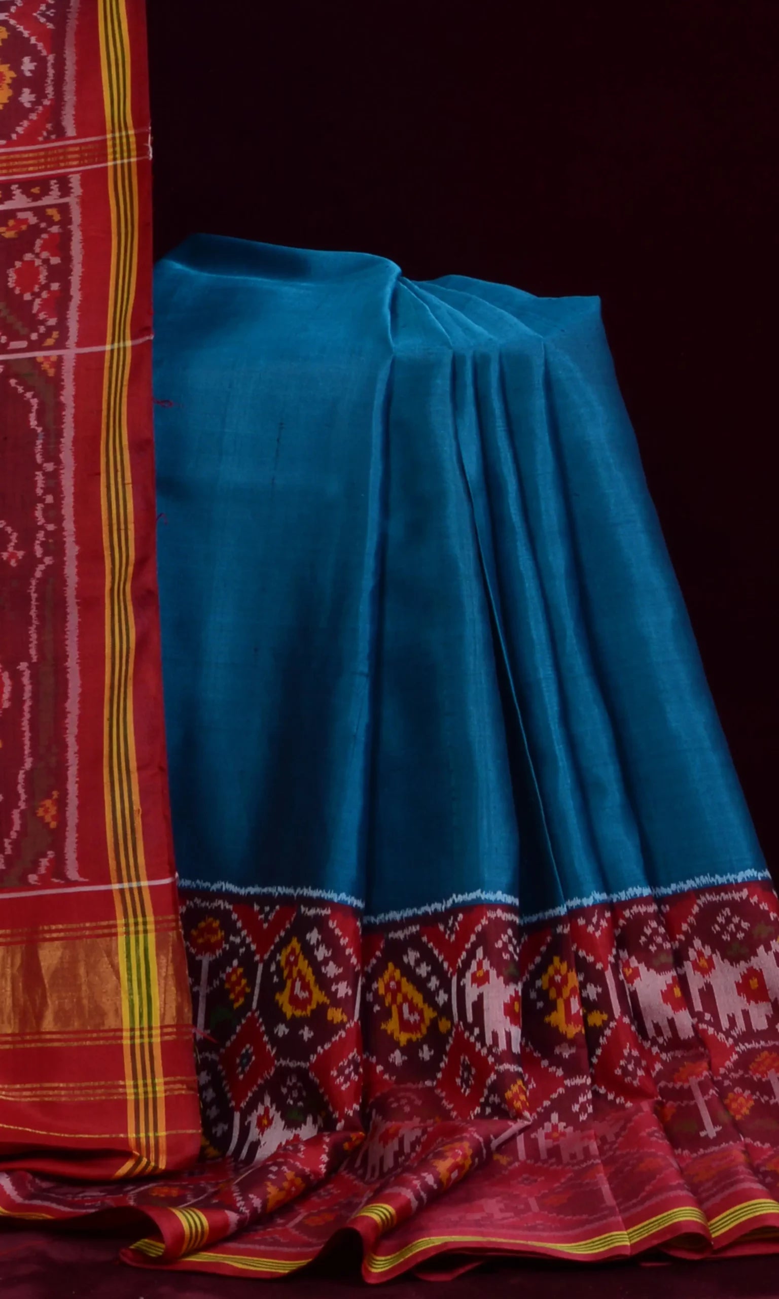 Single Ikat Patola Saree