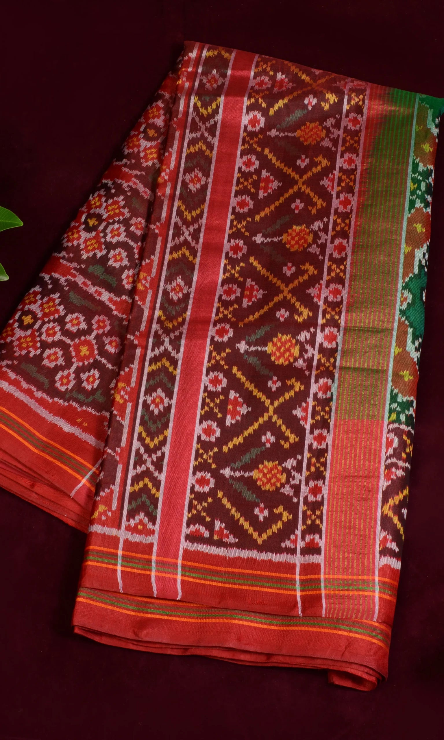 Single Ikat Patola Saree