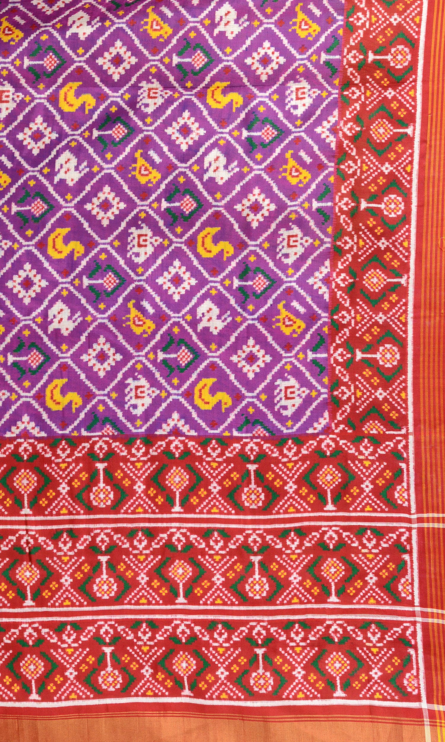 Double Ikat Patola Saree Patola Motifs