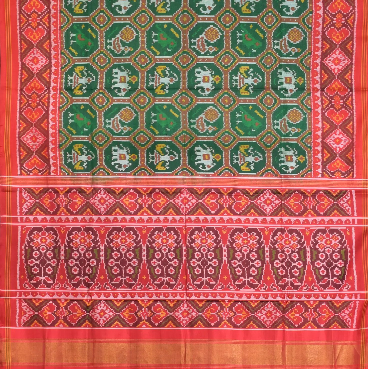 Single Ikat Patola Saree