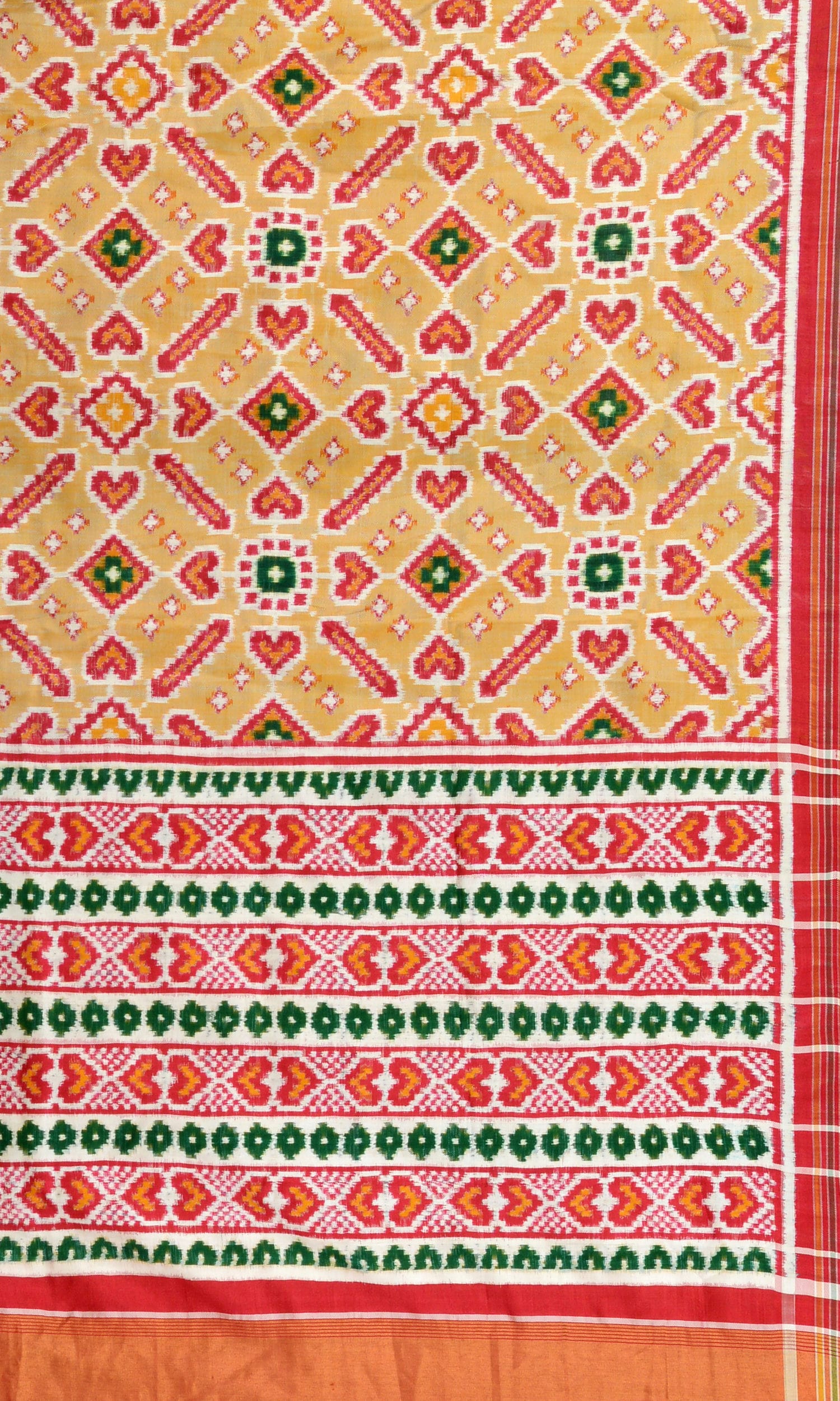 Double Ikat Patola Saree Manekchowk