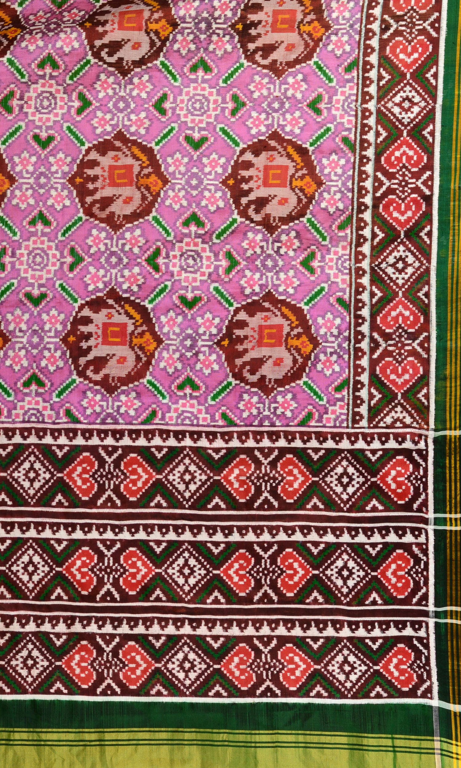 Double Ikat Patola Saree Manekchowk Chhabdi