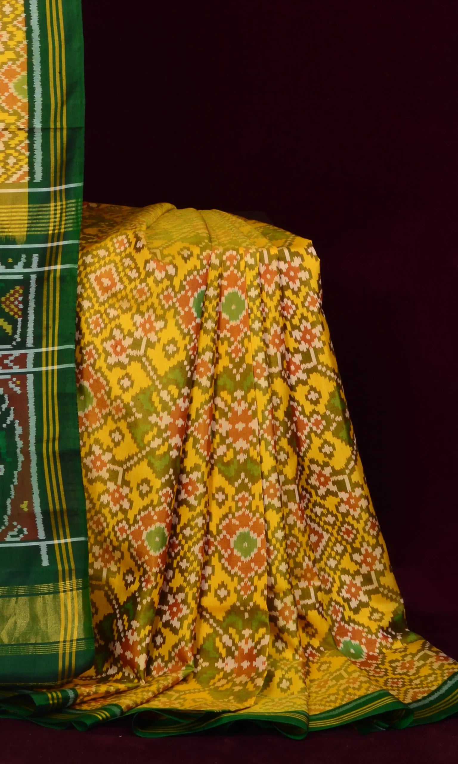 Single Ikat Patola Saree