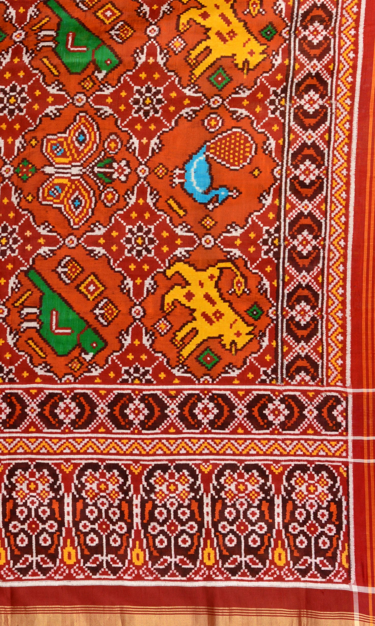Double Ikat Patola Saree Patola Motifs