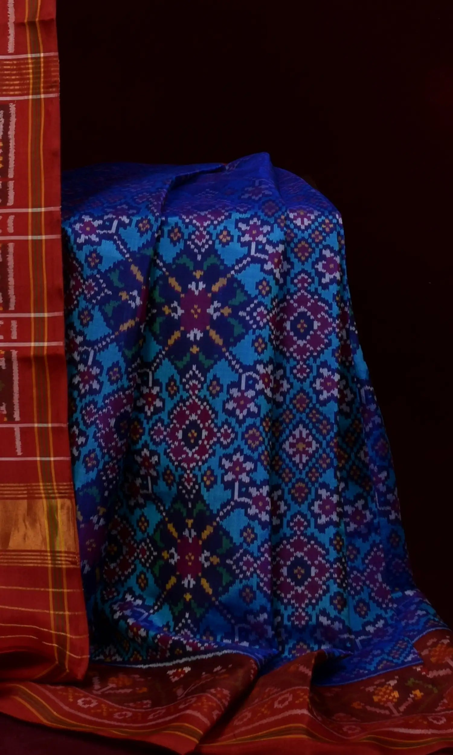 Single Ikat Patola Saree