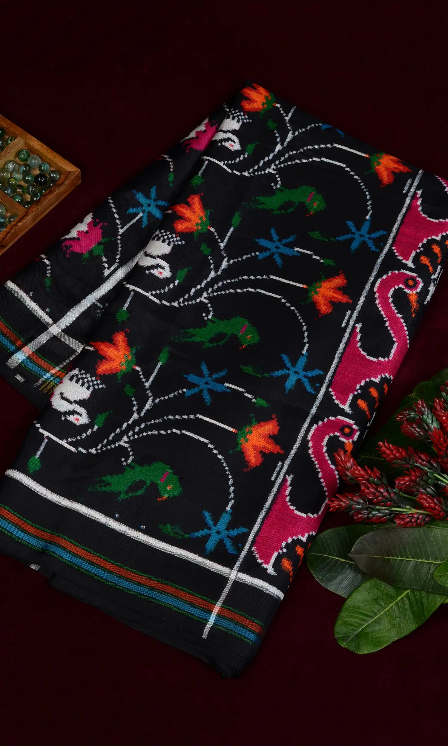 Double Ikat Patola Saree