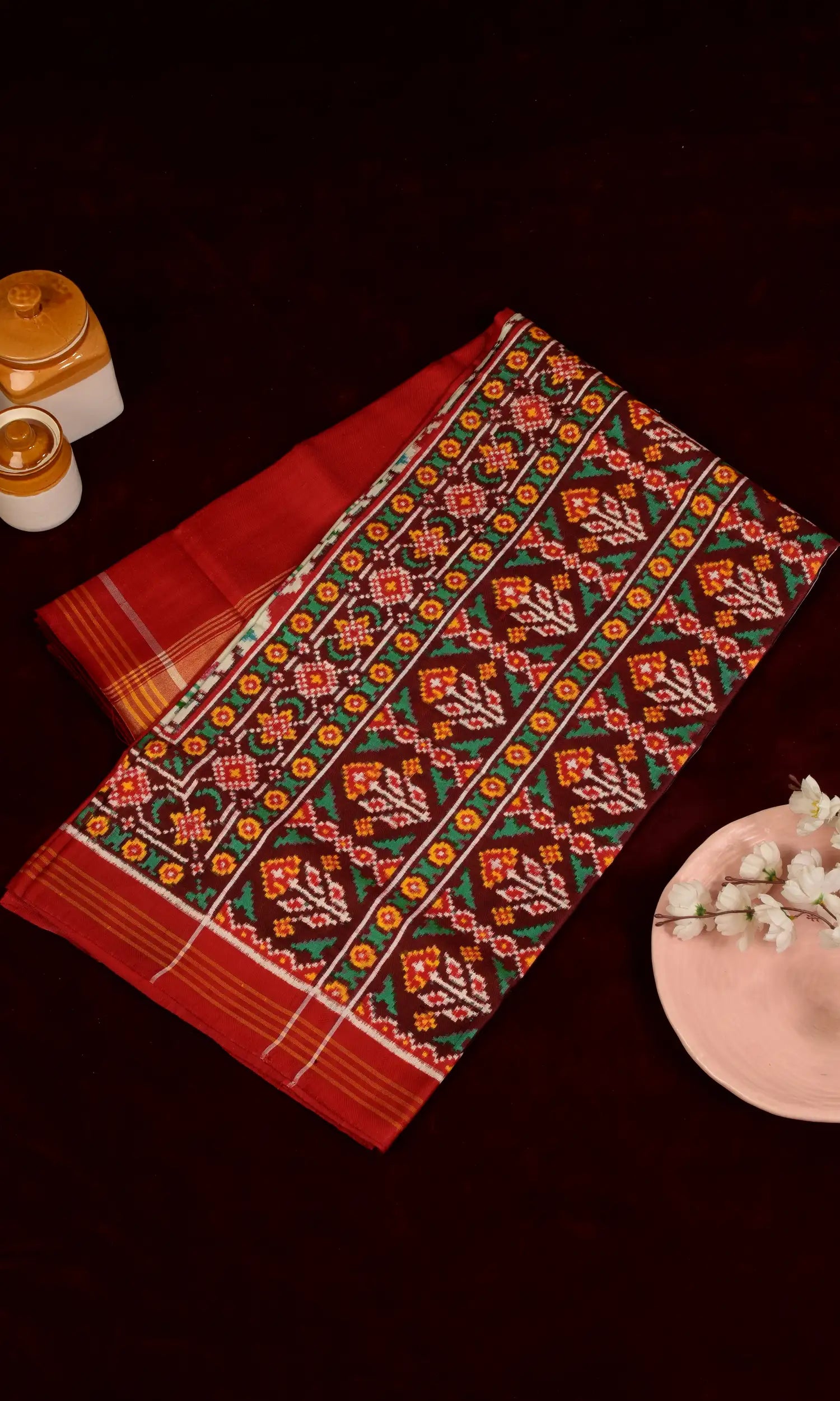 Double Ikat Patola Saree
