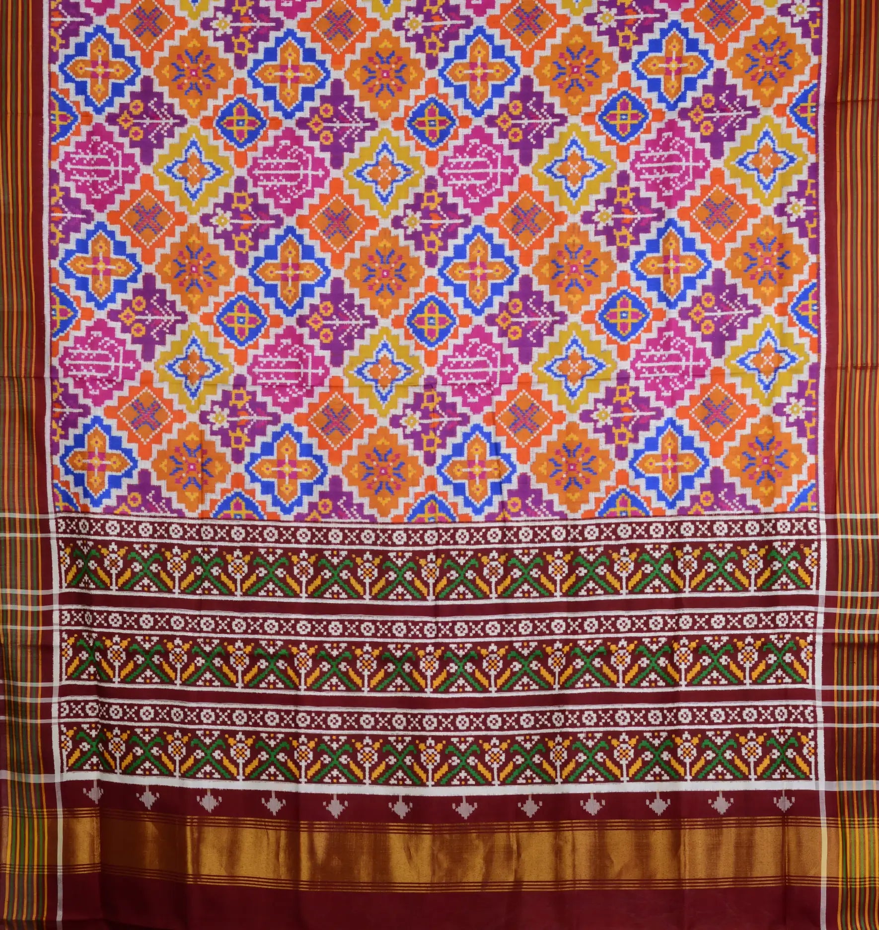 Double Ikat Patola Saree