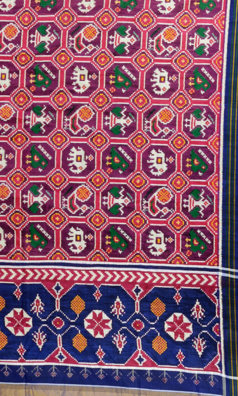 Double Ikat Patola Saree Nari Kunj
