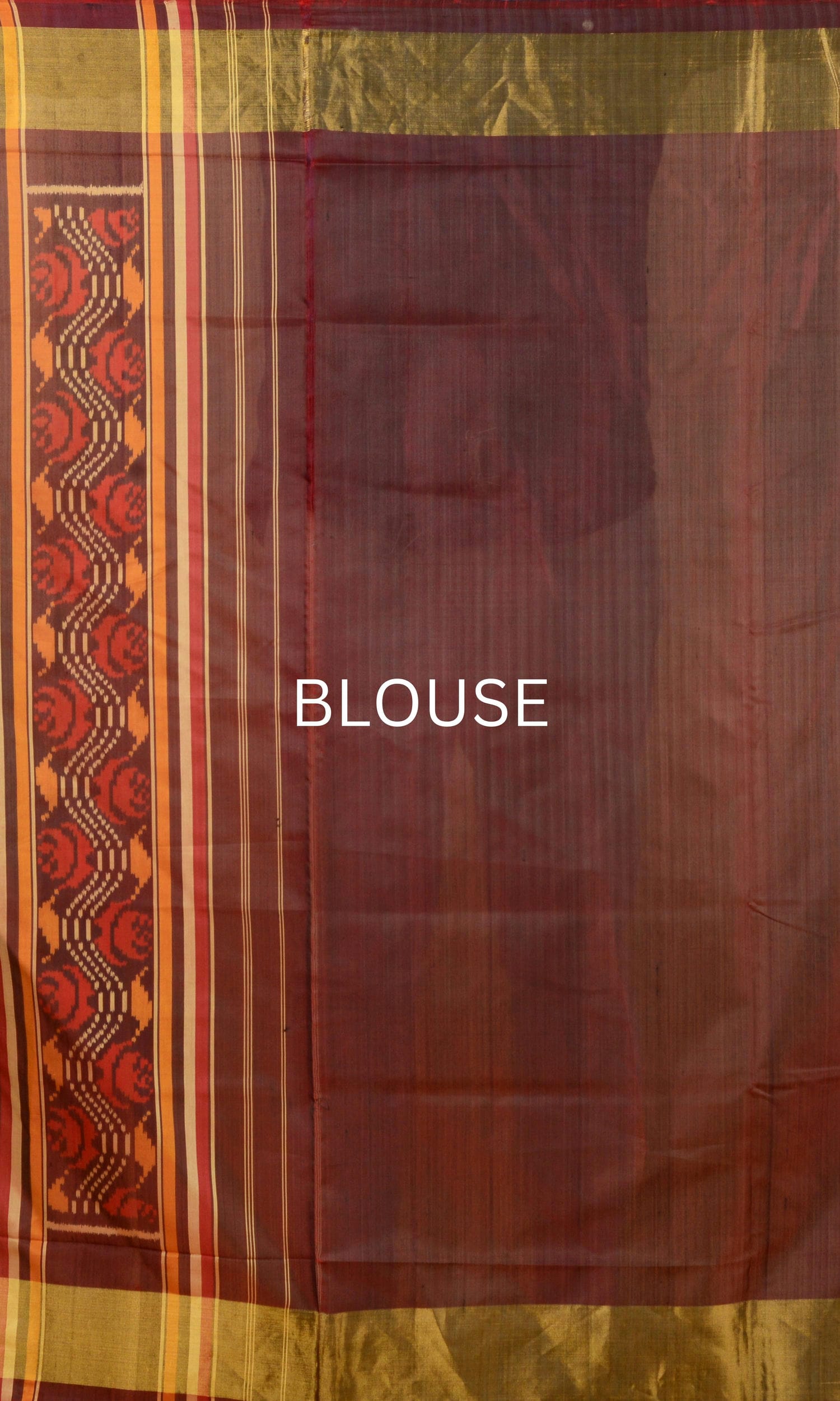 Rajkoti Patola Saree Flower Scut
