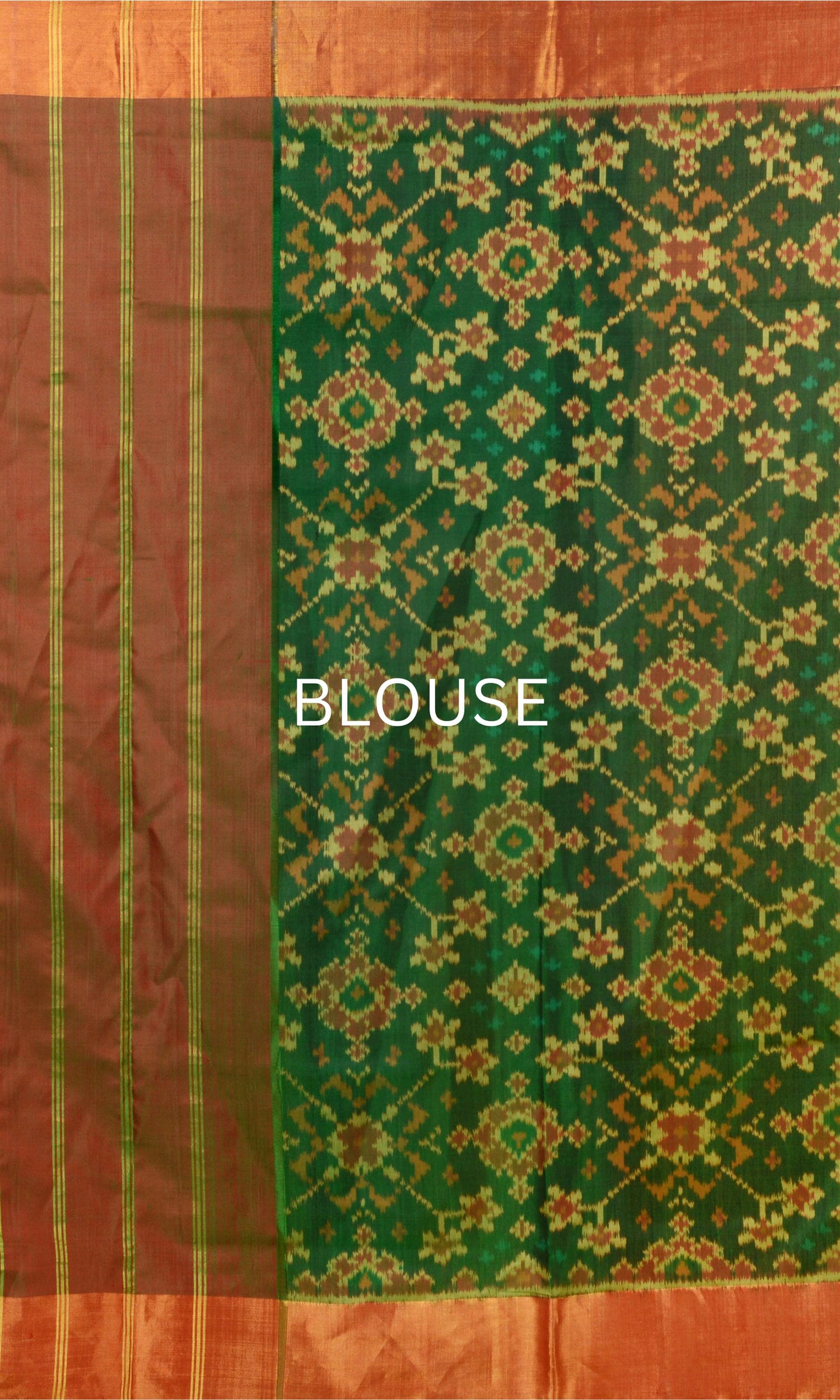 Rajkoti Patola Saree Flowers