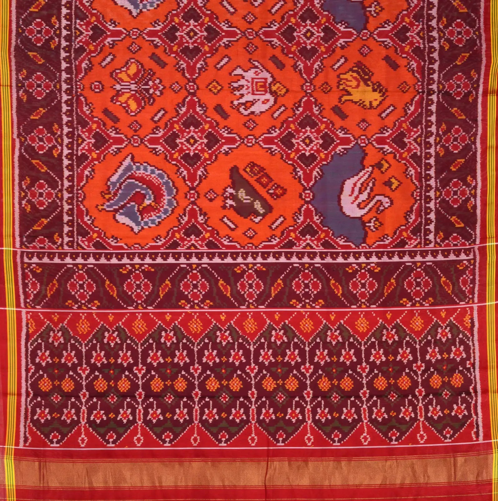 Single Ikat Patola Saree