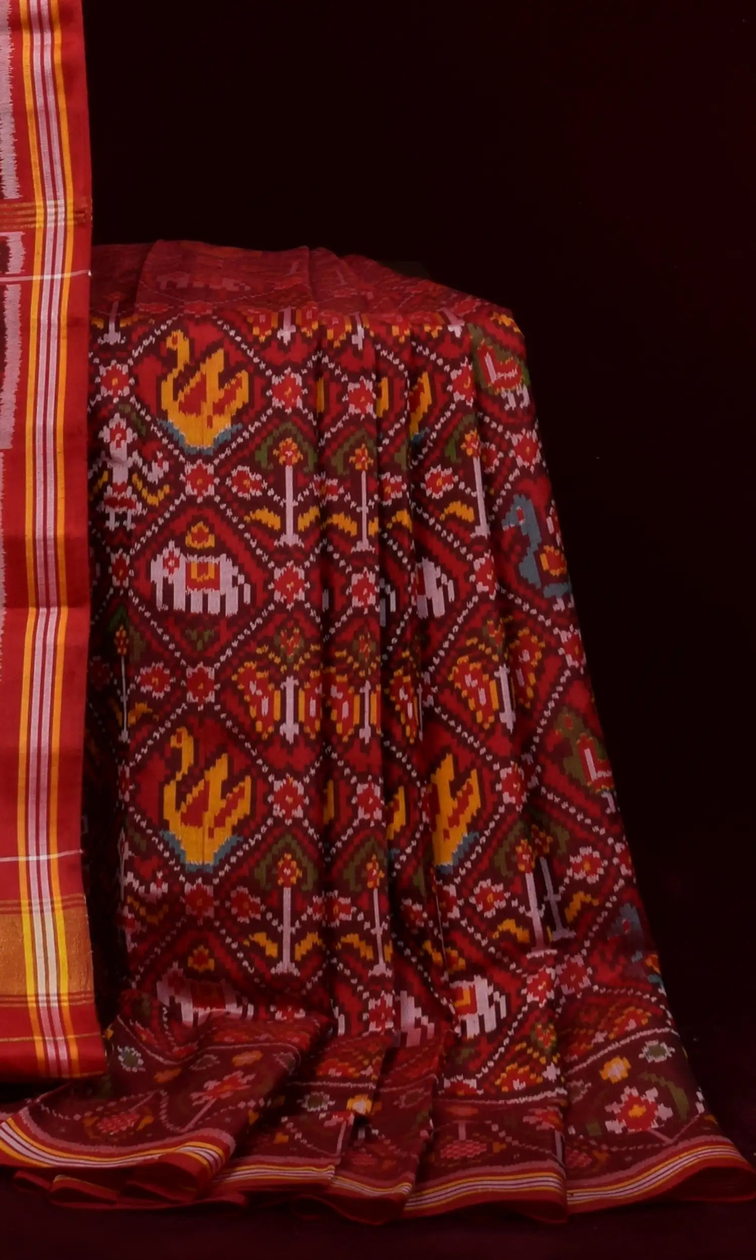 Single Ikat Patola Saree
