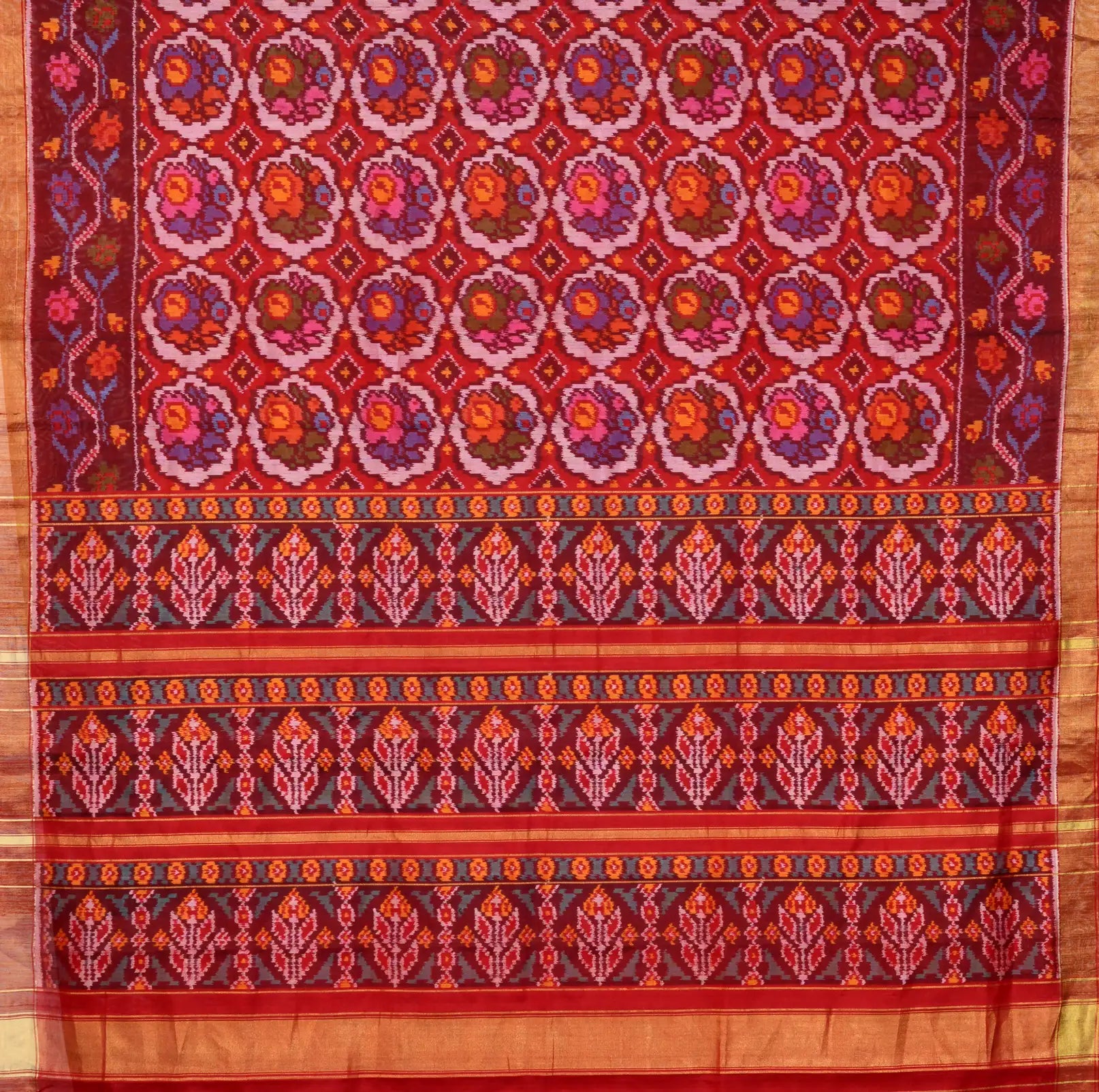Single Ikat Patola Saree