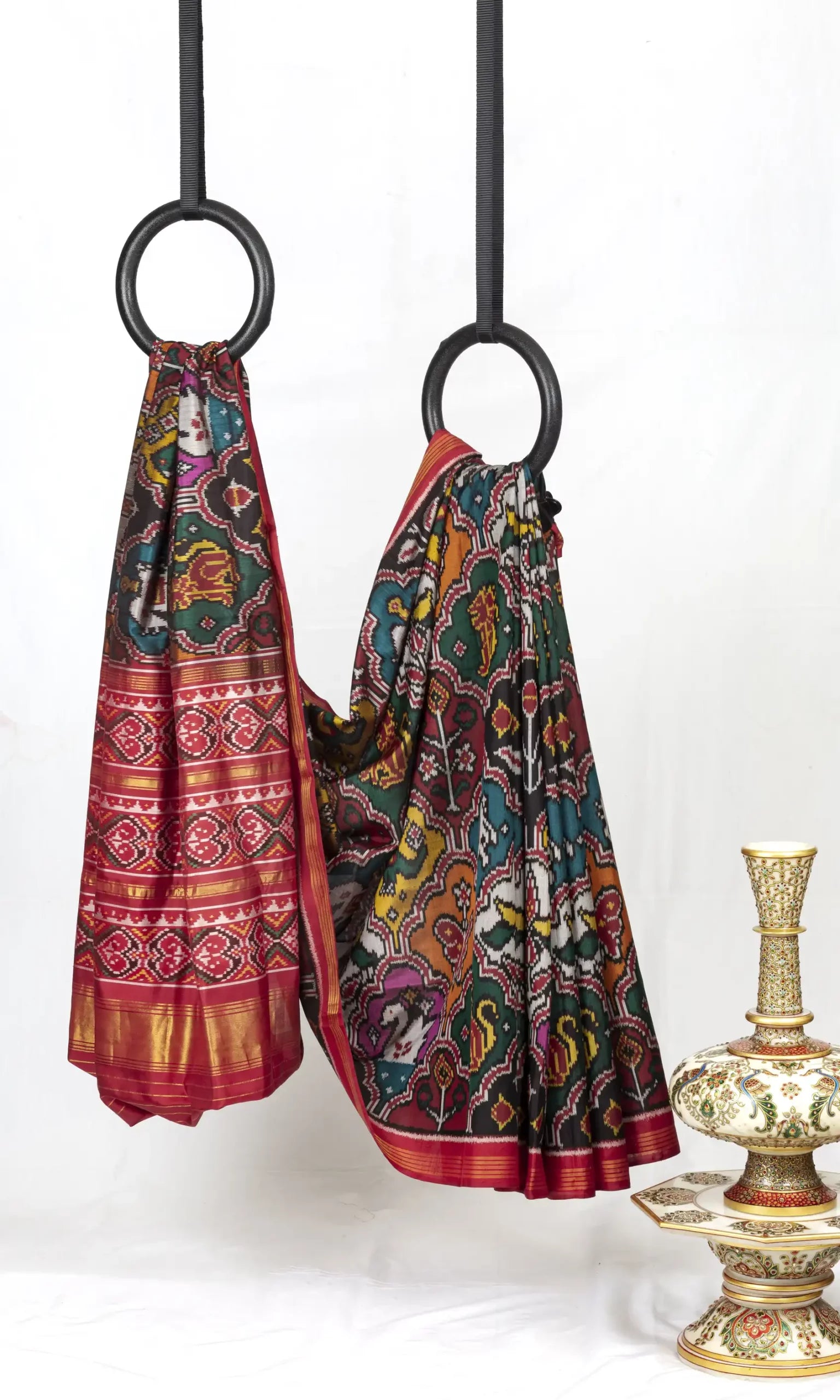 Single Ikat Patola Saree