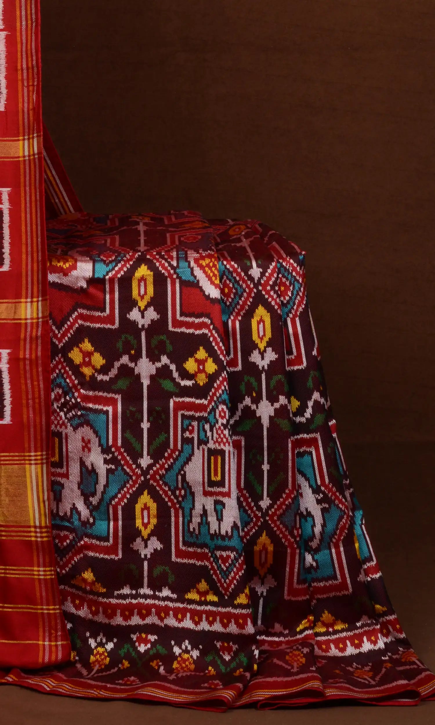Twill Weave Patola Saree