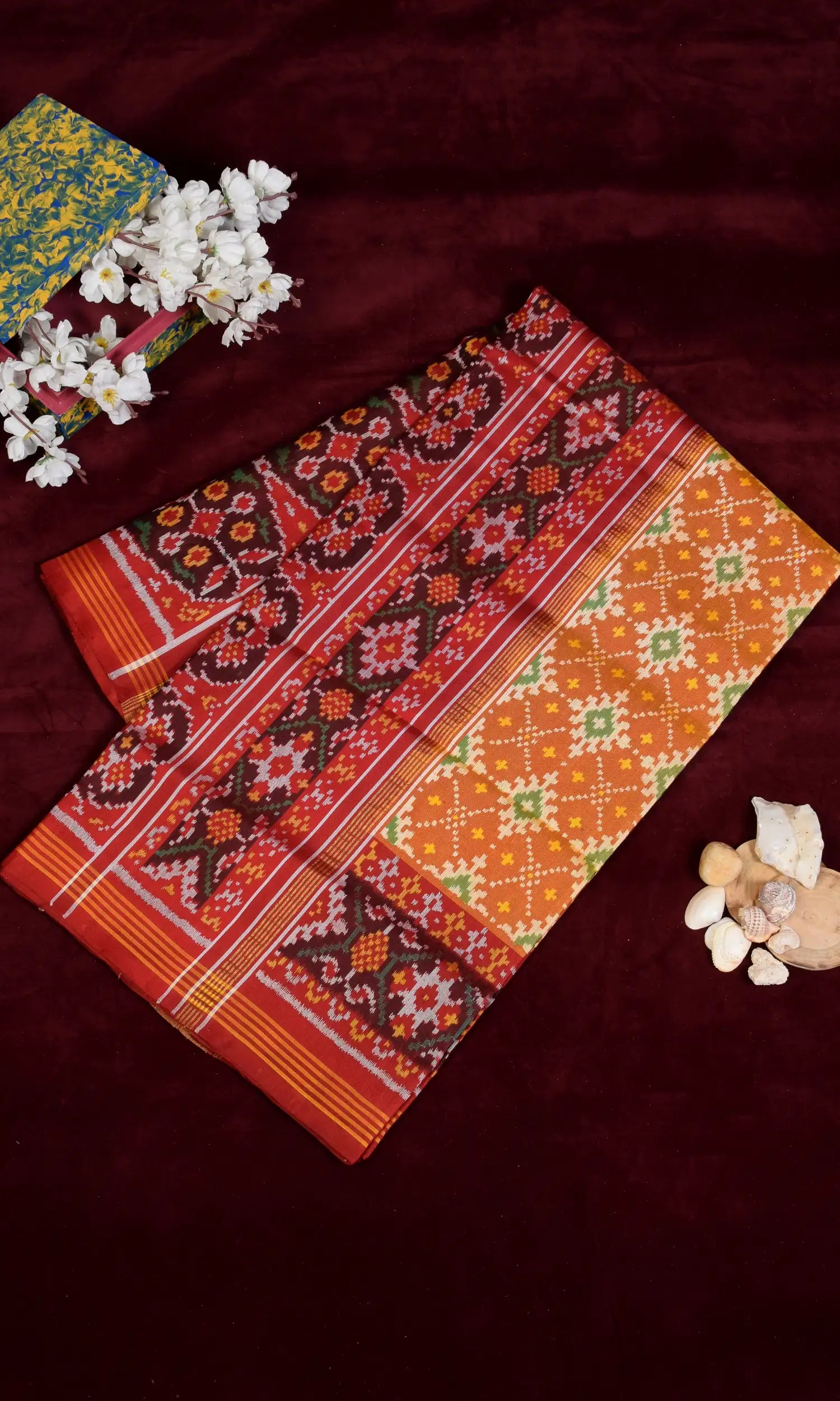 Single Ikat Patola Saree
