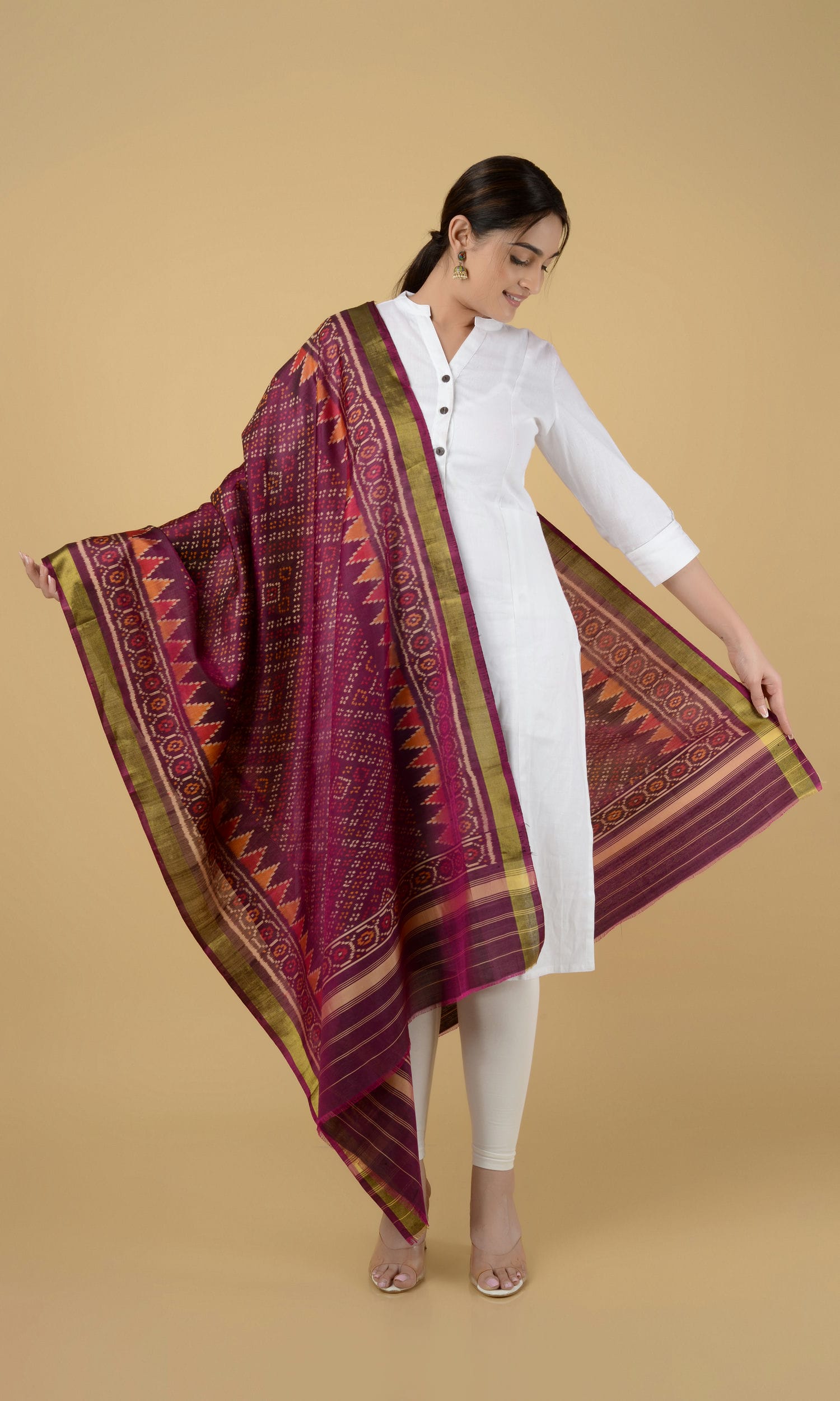 Rajkoti Patola Dupatta Chanda