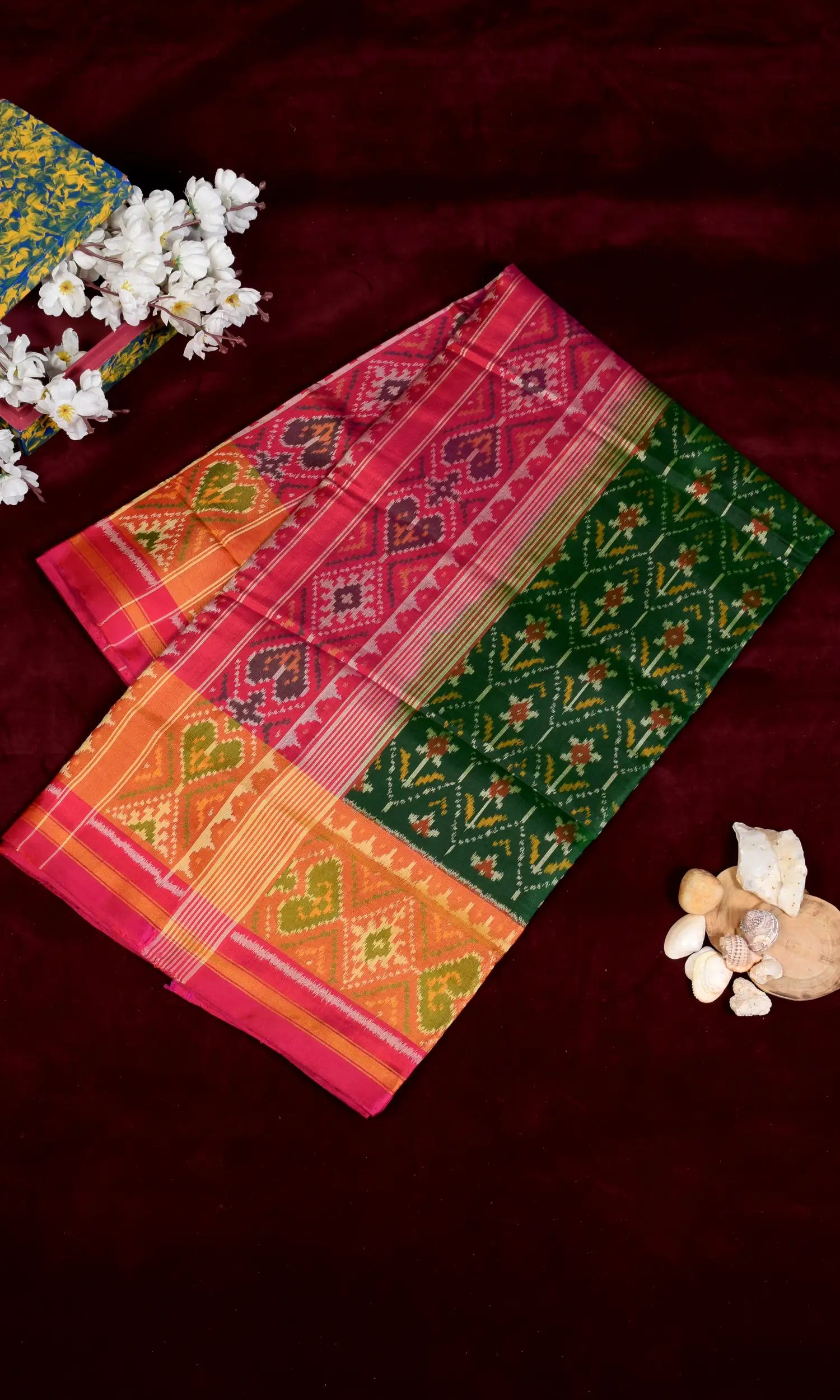 Rajkoti Patola Saree