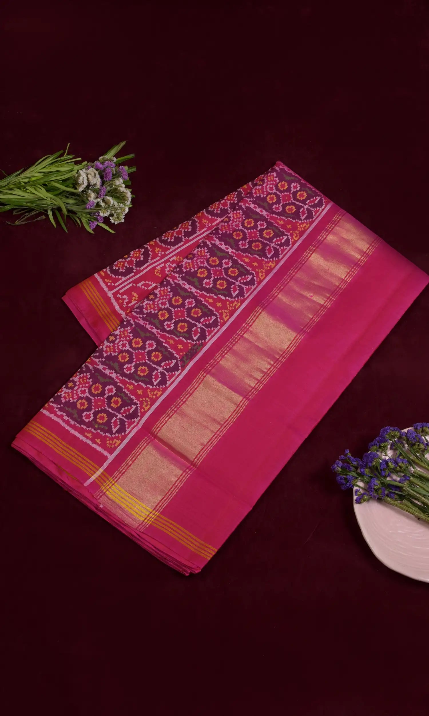 Single Ikat Patola Saree