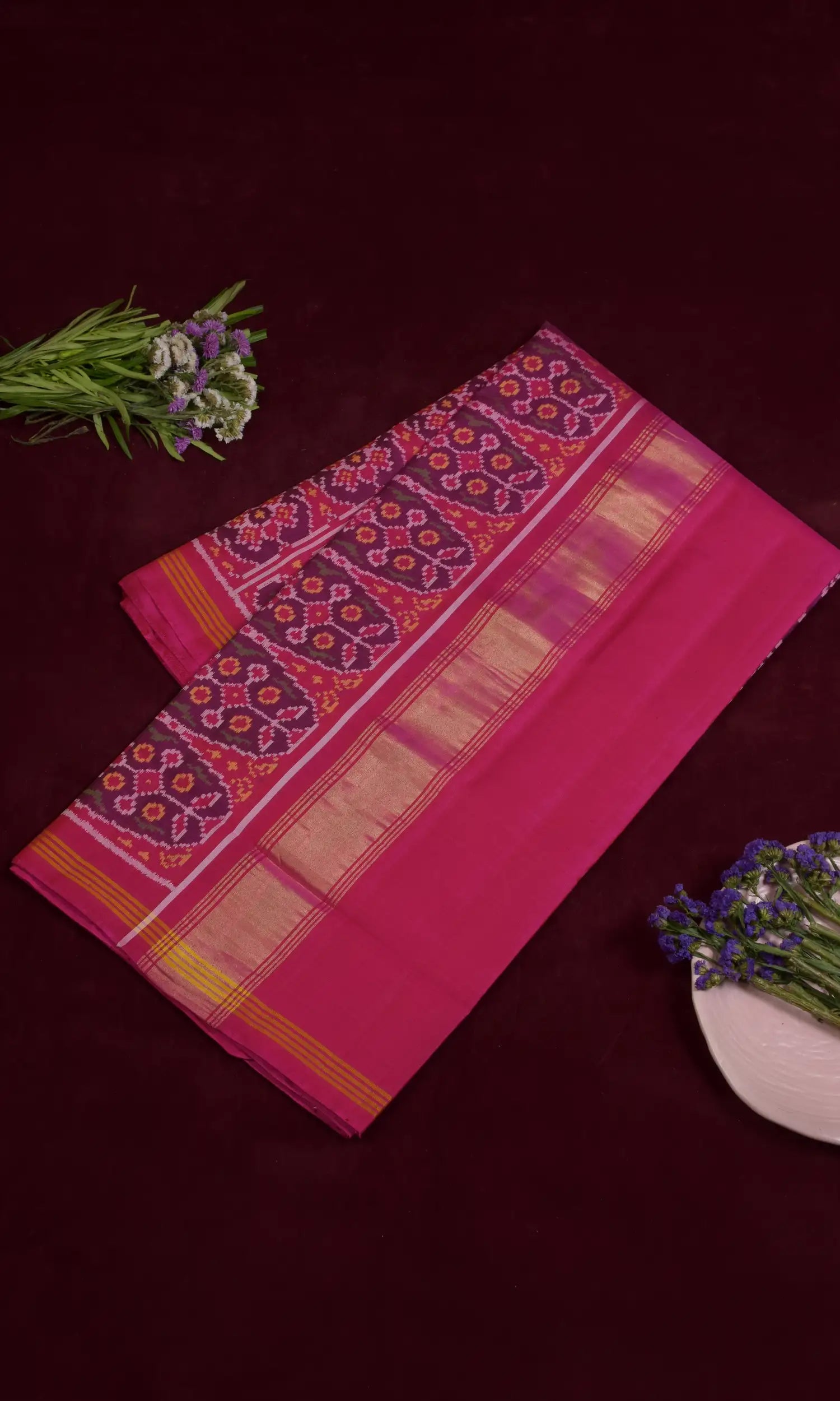 Single Ikat Patola Saree