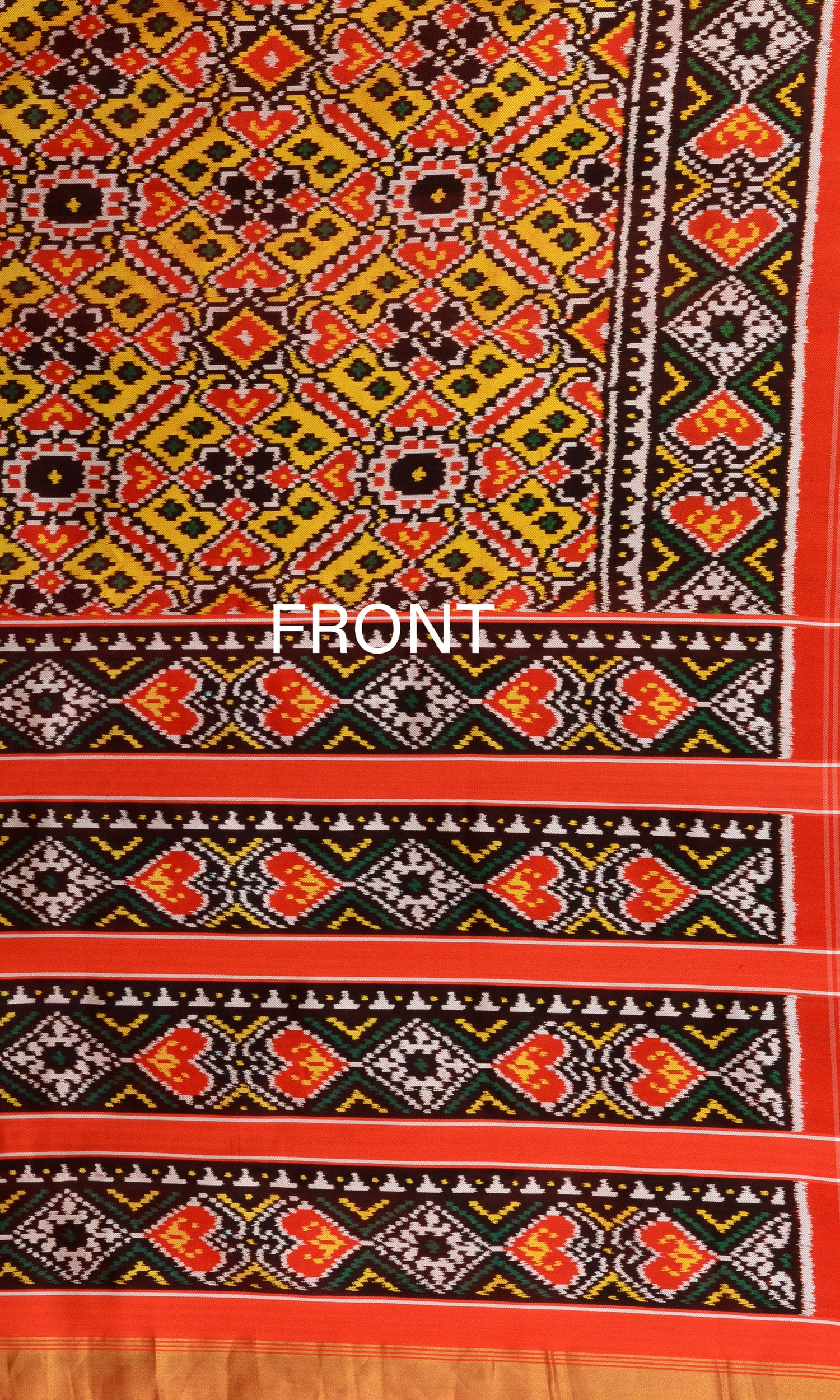 Twill Weave Patola Saree Manekchowk