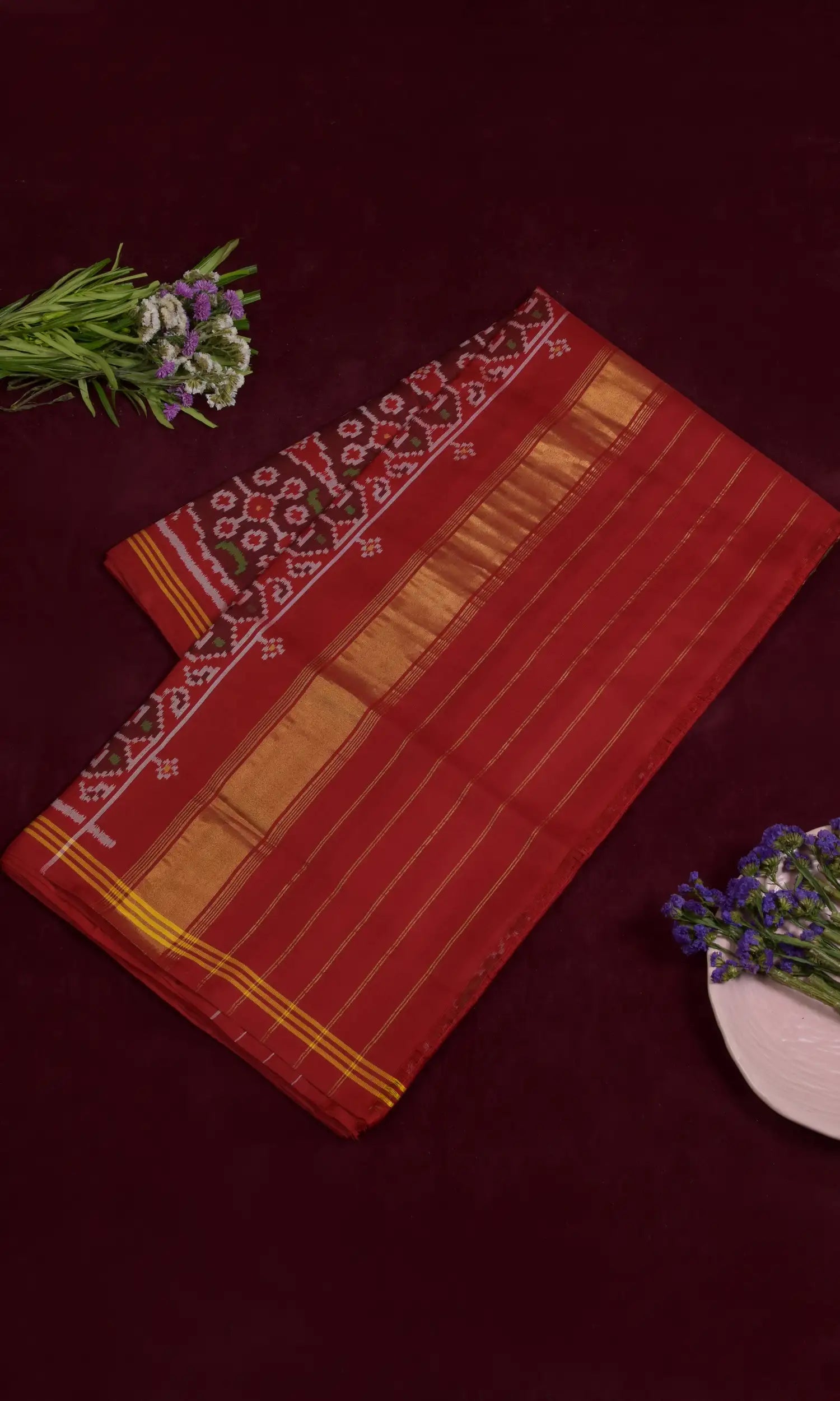 Single Ikat Patola Saree