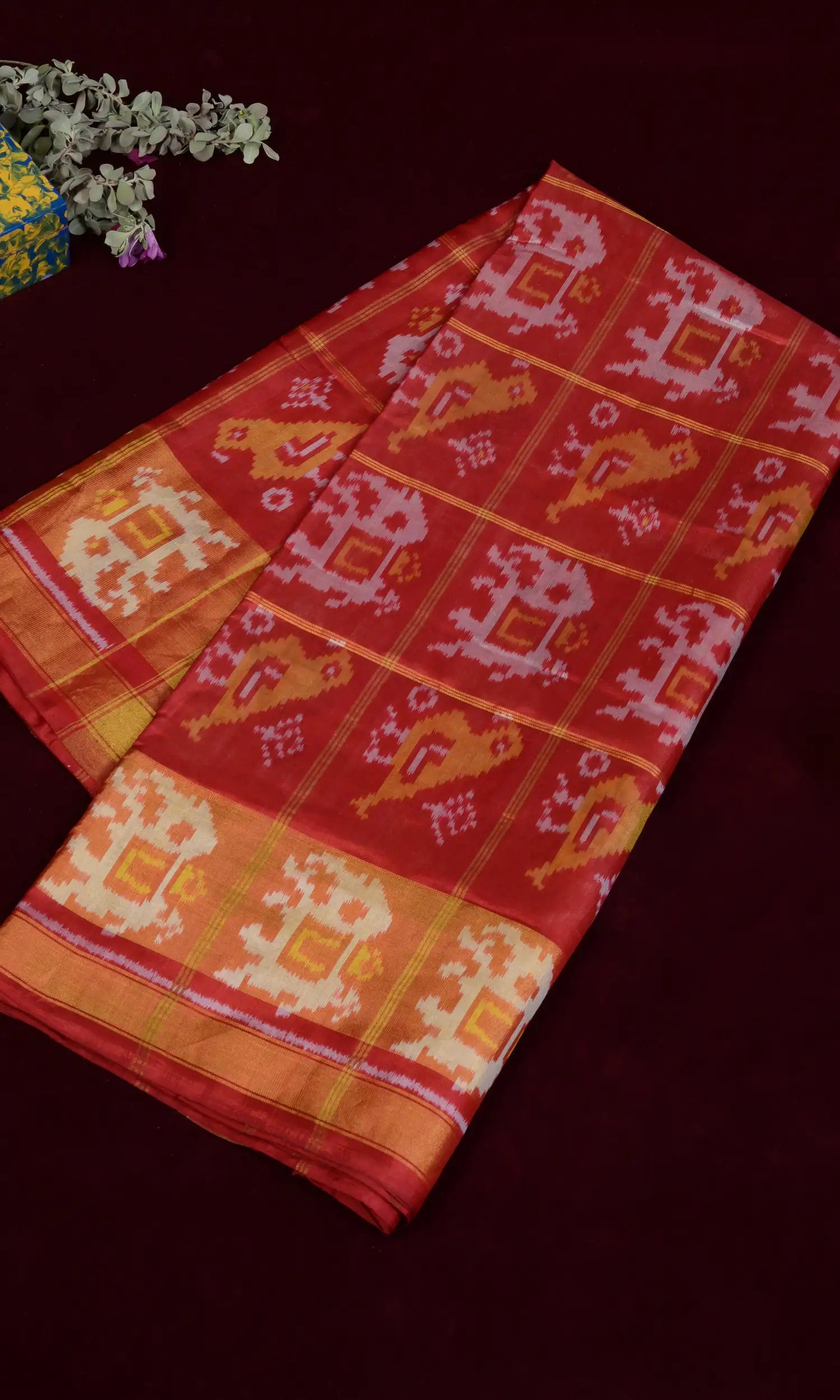 Rajkoti Patola Saree