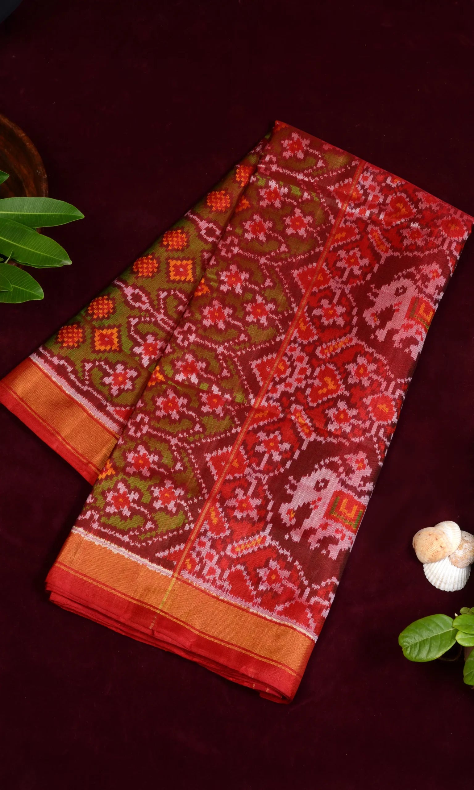 Single Ikat Patola Saree