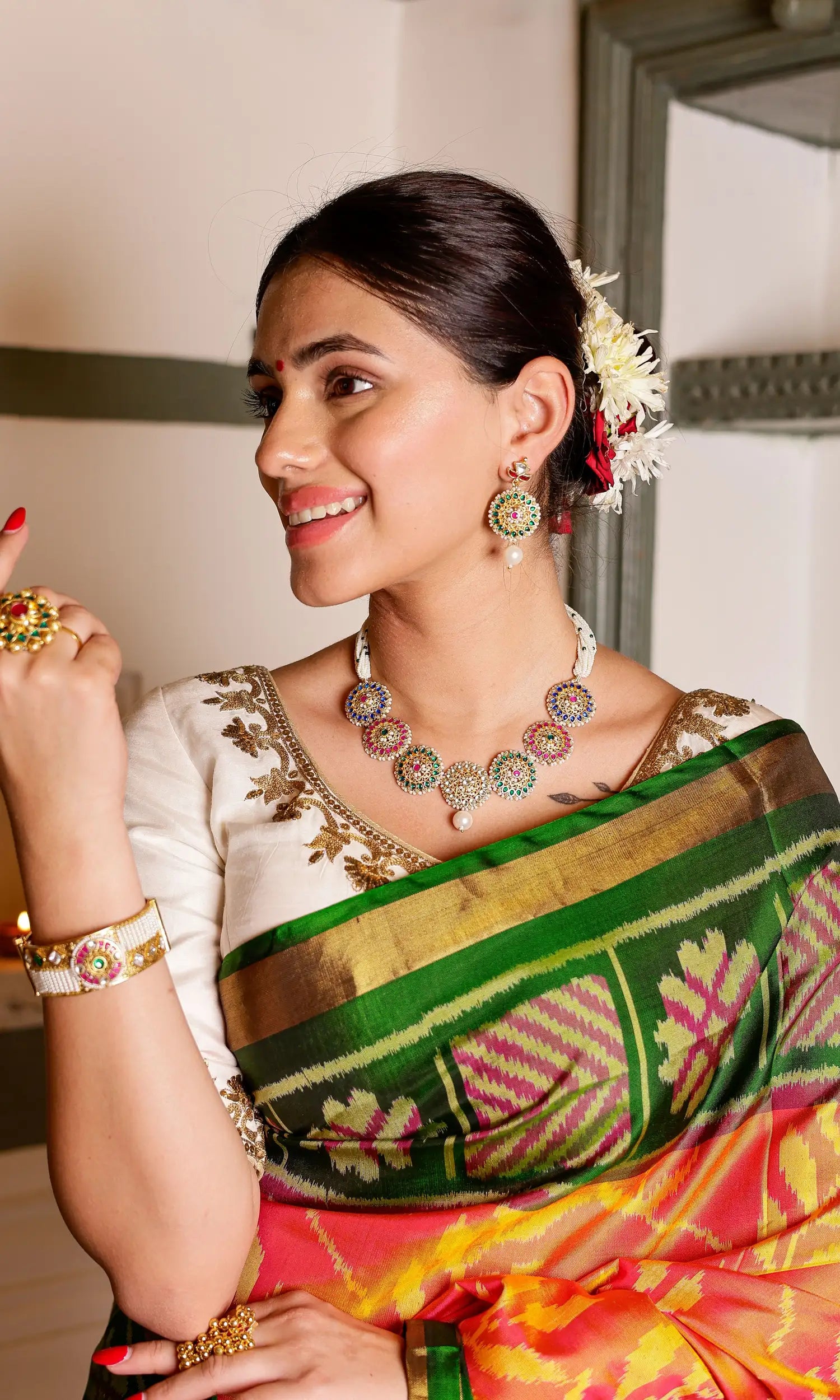 Rajkoti Patola Saree
