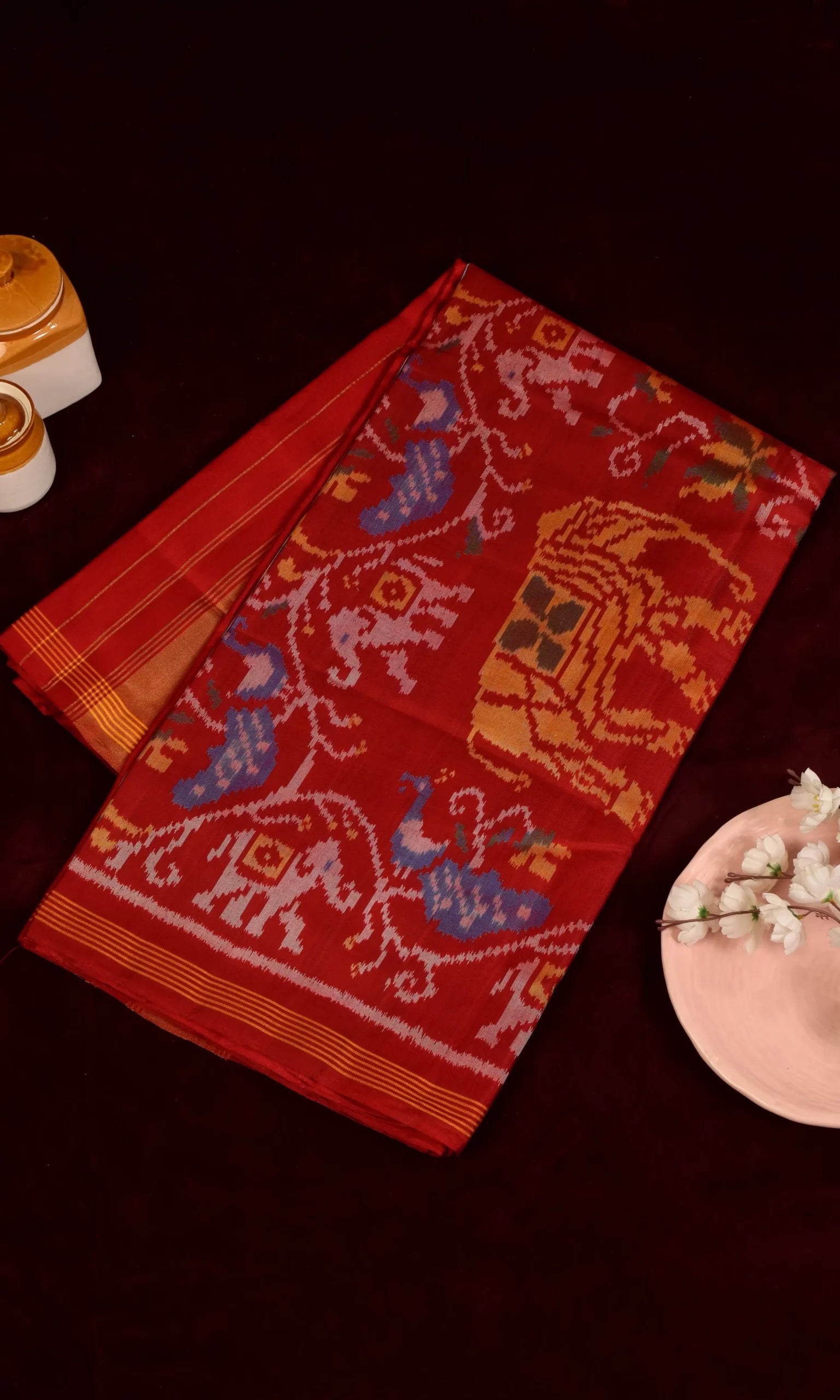 Single Ikat Patola Saree