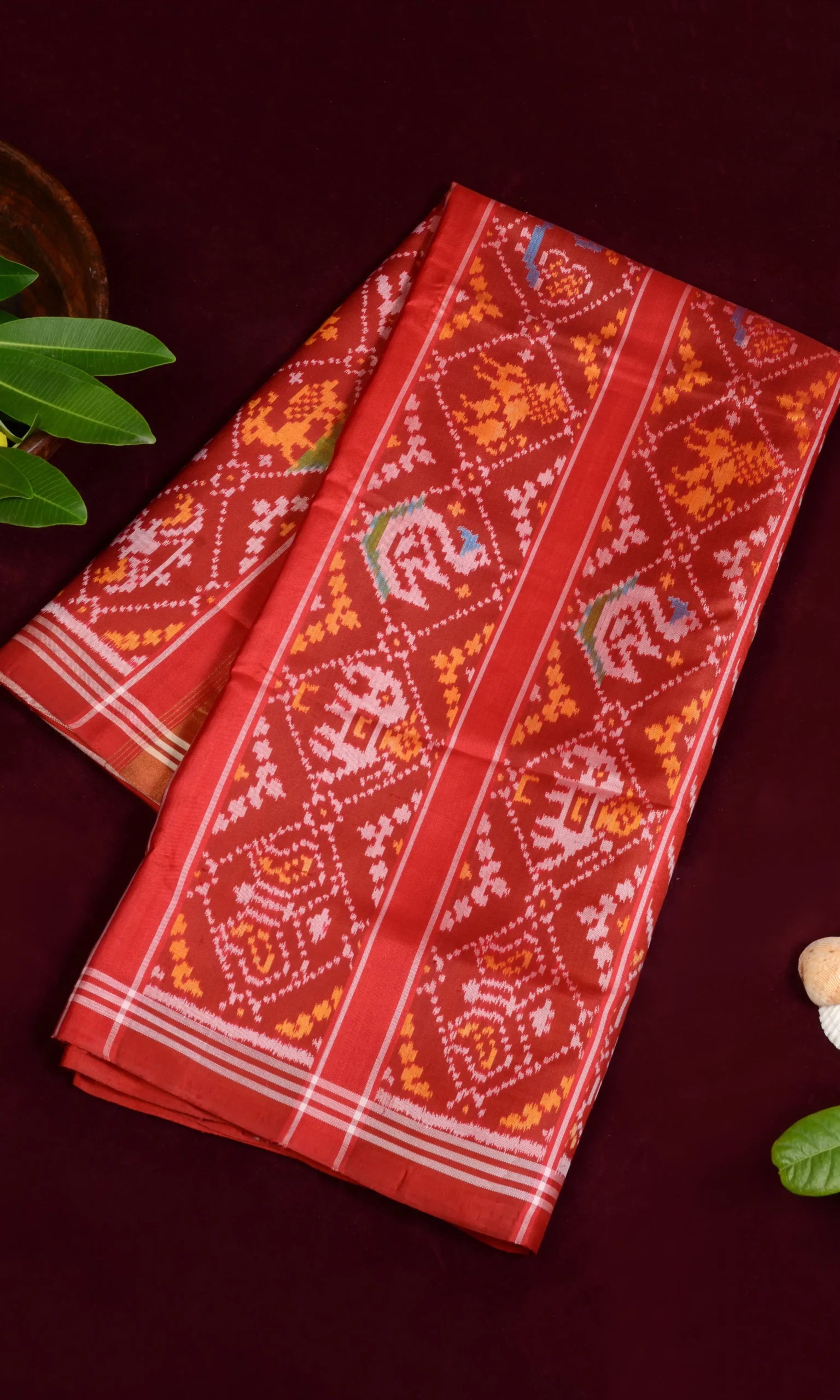 Single Ikat Patola Saree