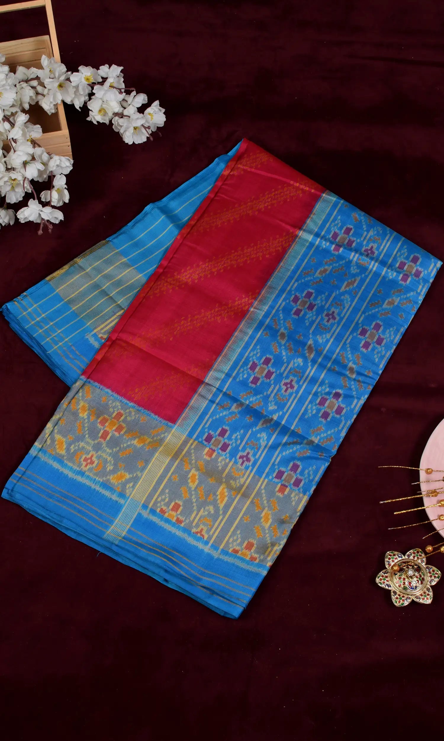Rajkoti Patola Saree