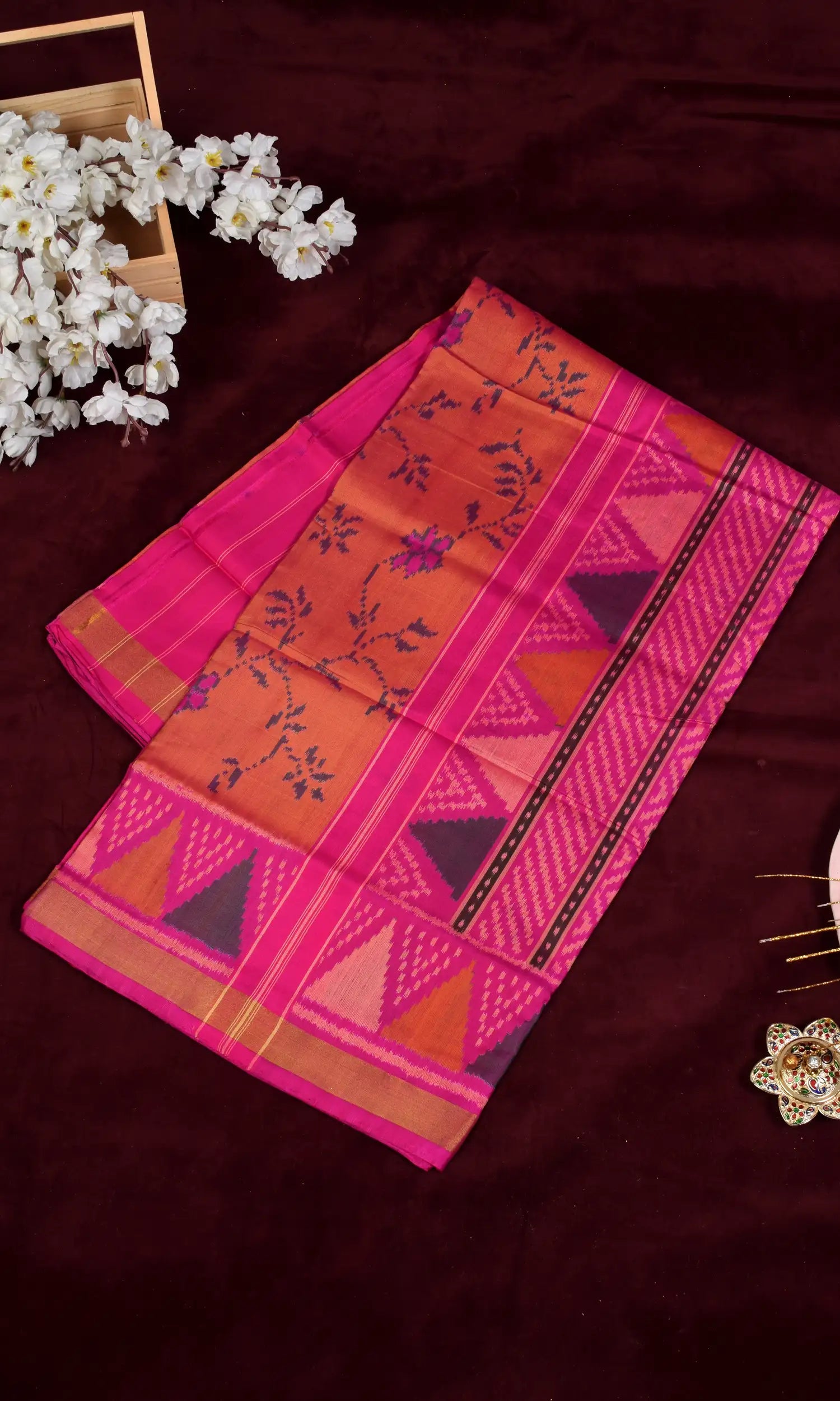 Rajkoti Patola Saree
