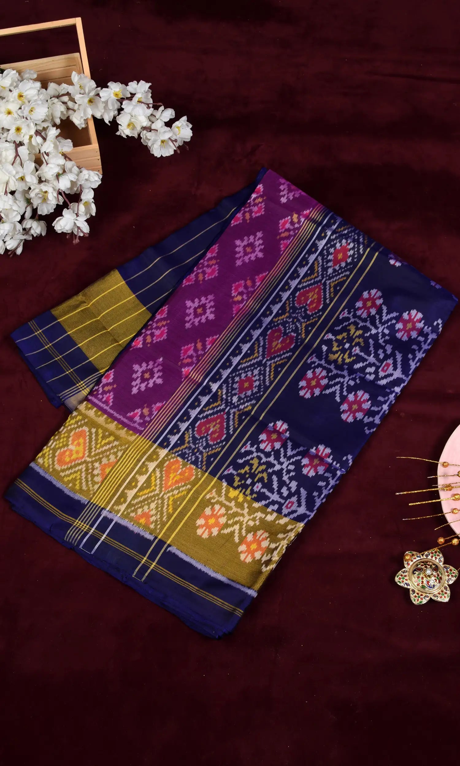 Rajkoti Patola Saree